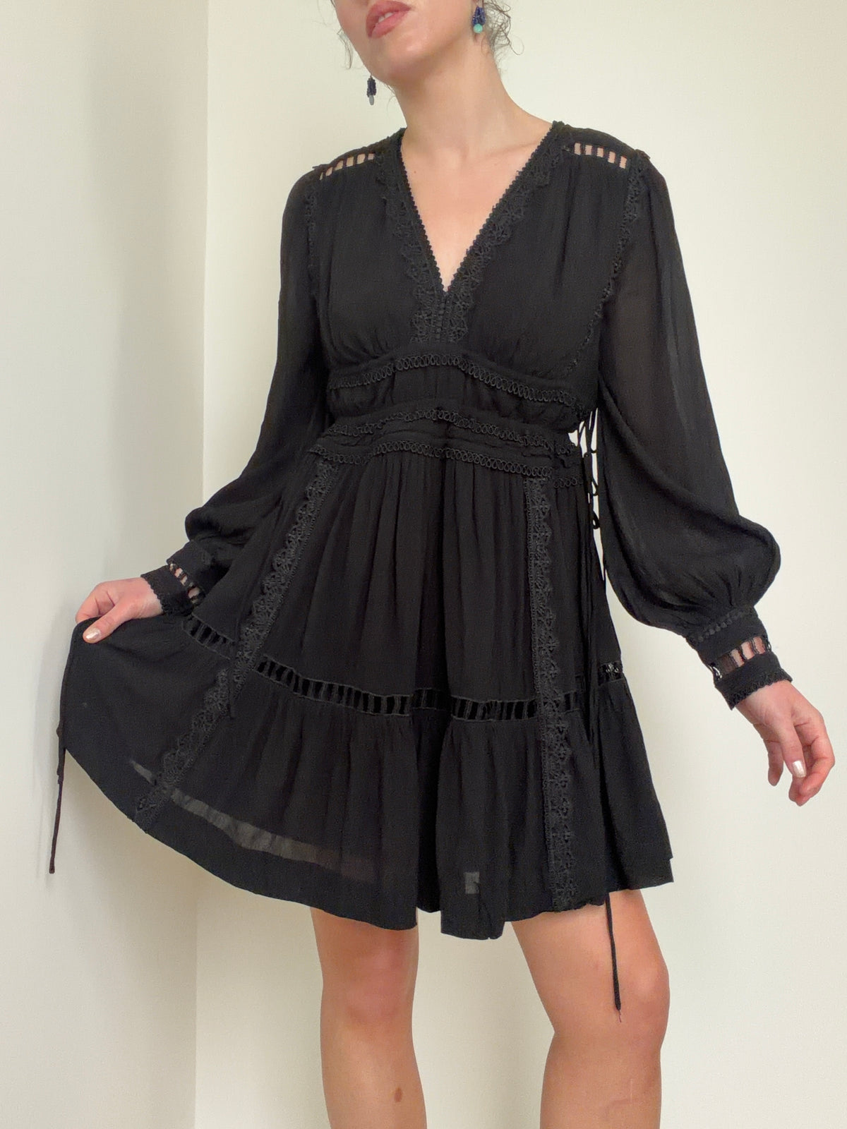 Xanthe Longsleeve Mini Dress