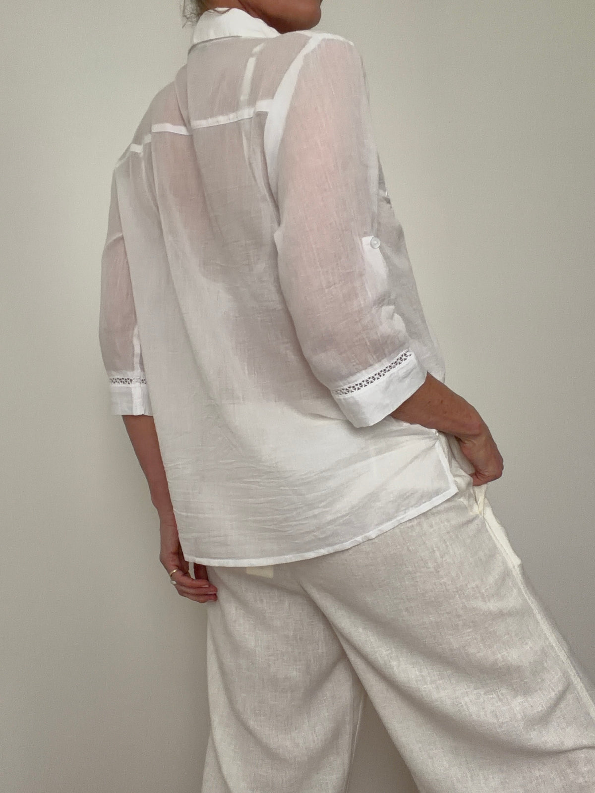 Romanian Folk Blouse Collar