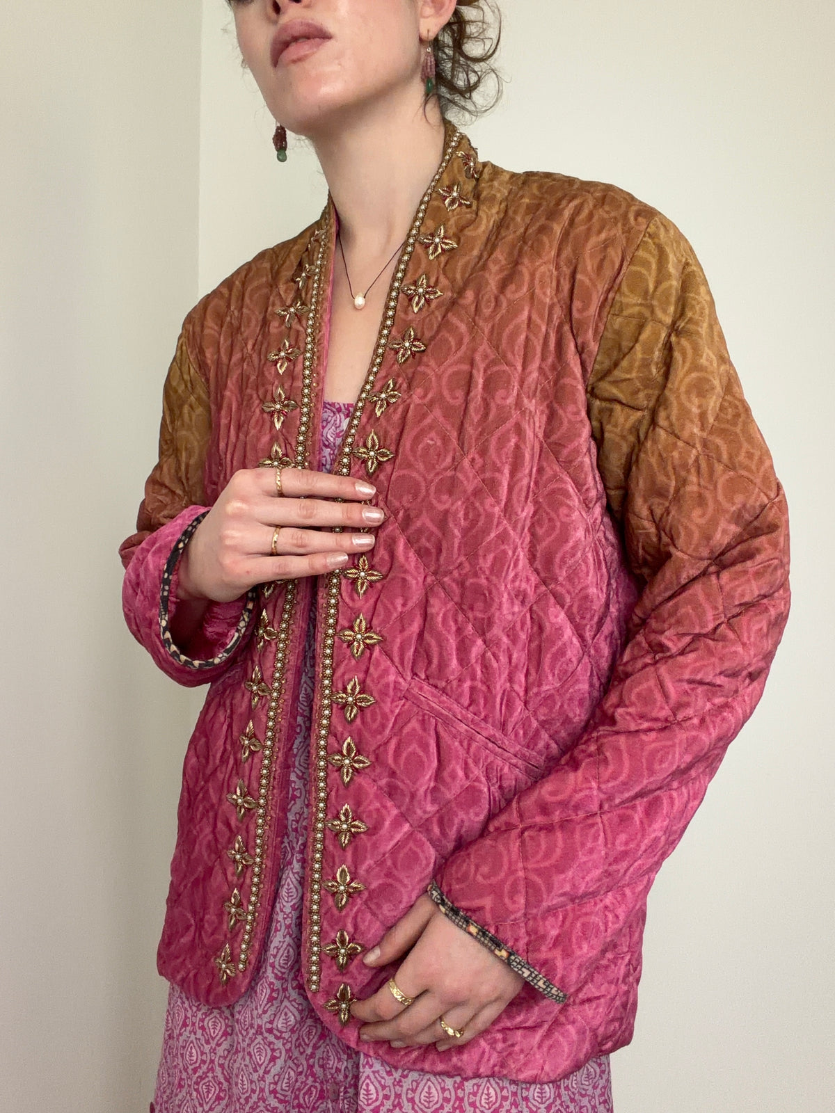 Rapsodia  Velvet Quilted Jacket