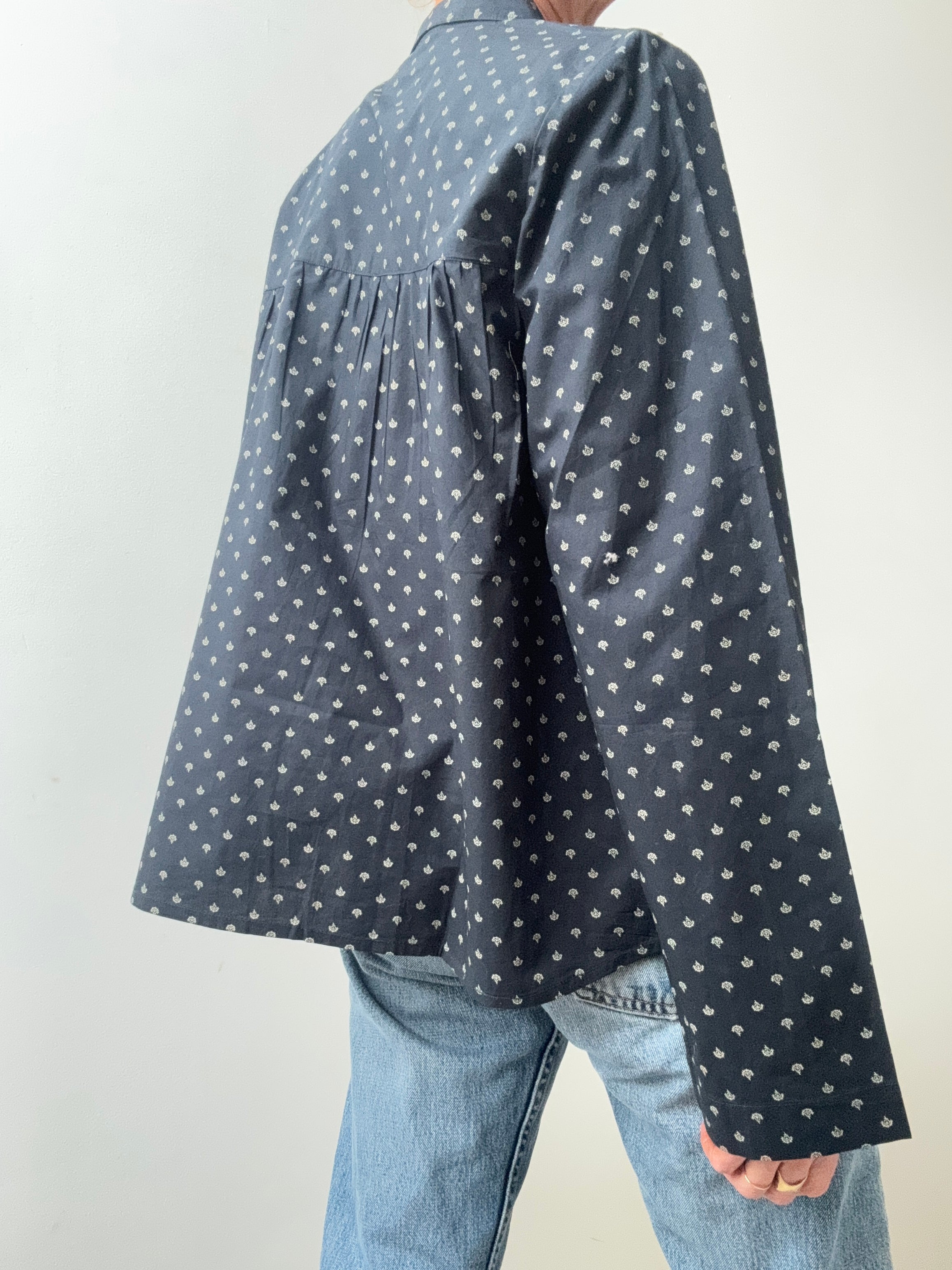 Skall Studio Jasmine Shirt Navy