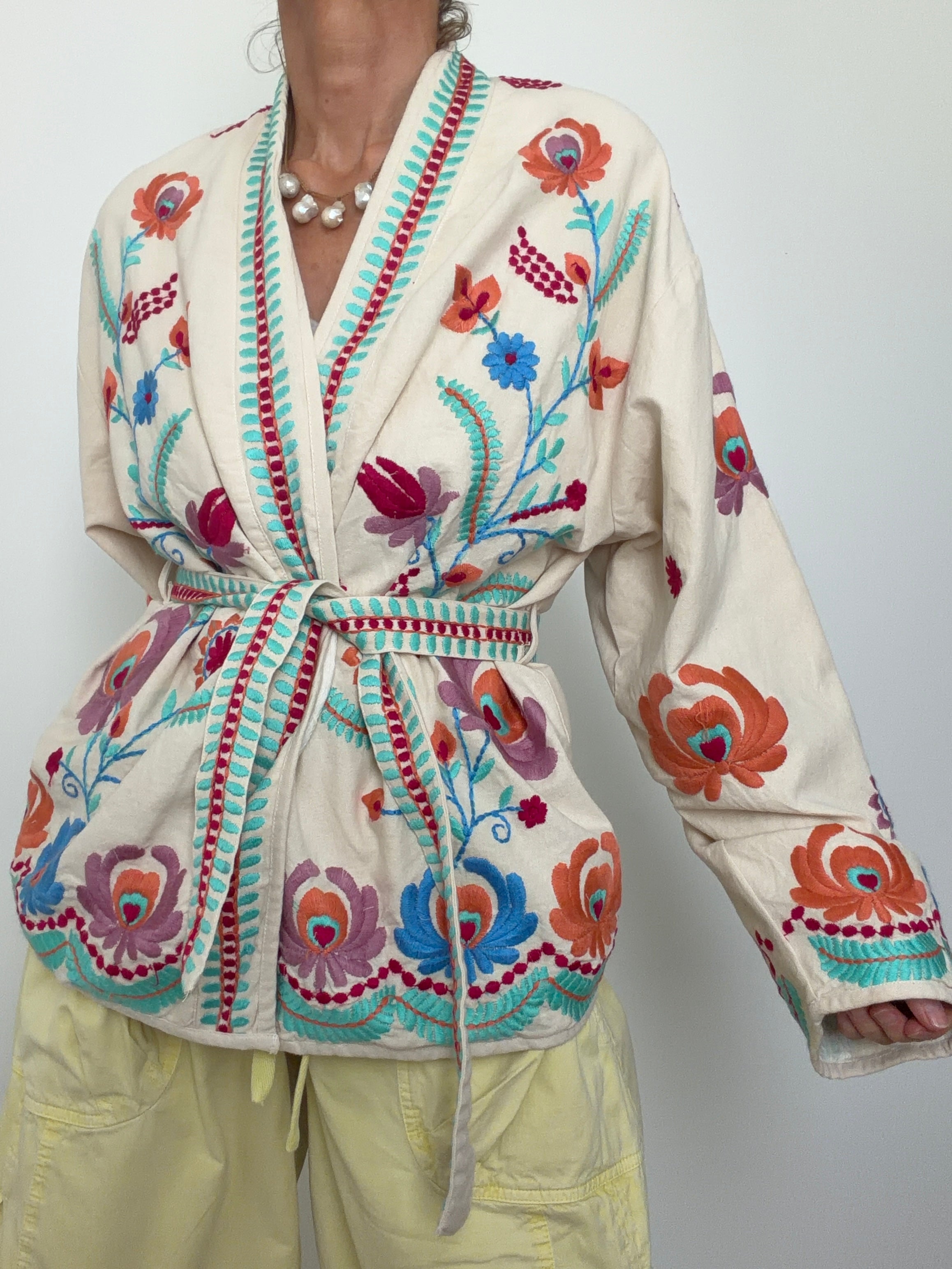 Marrakech Bloom Kimono