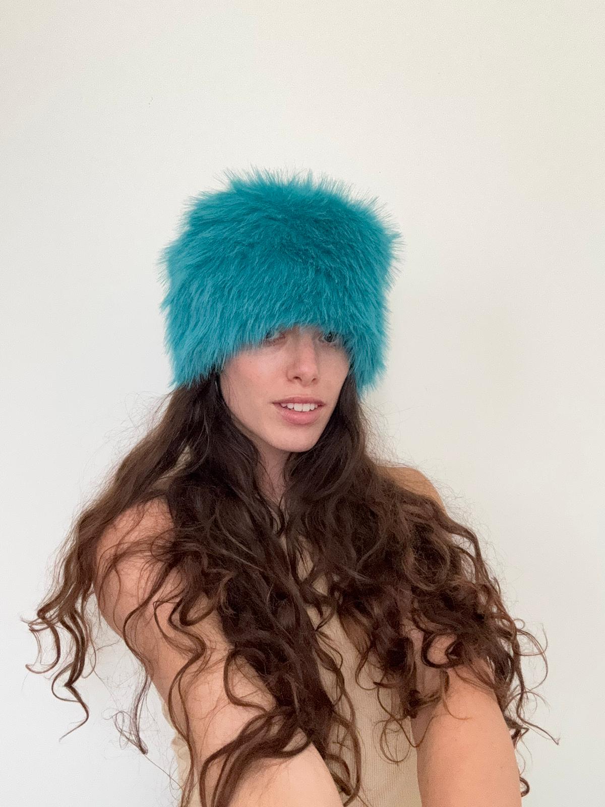 Cossack Hat Blue