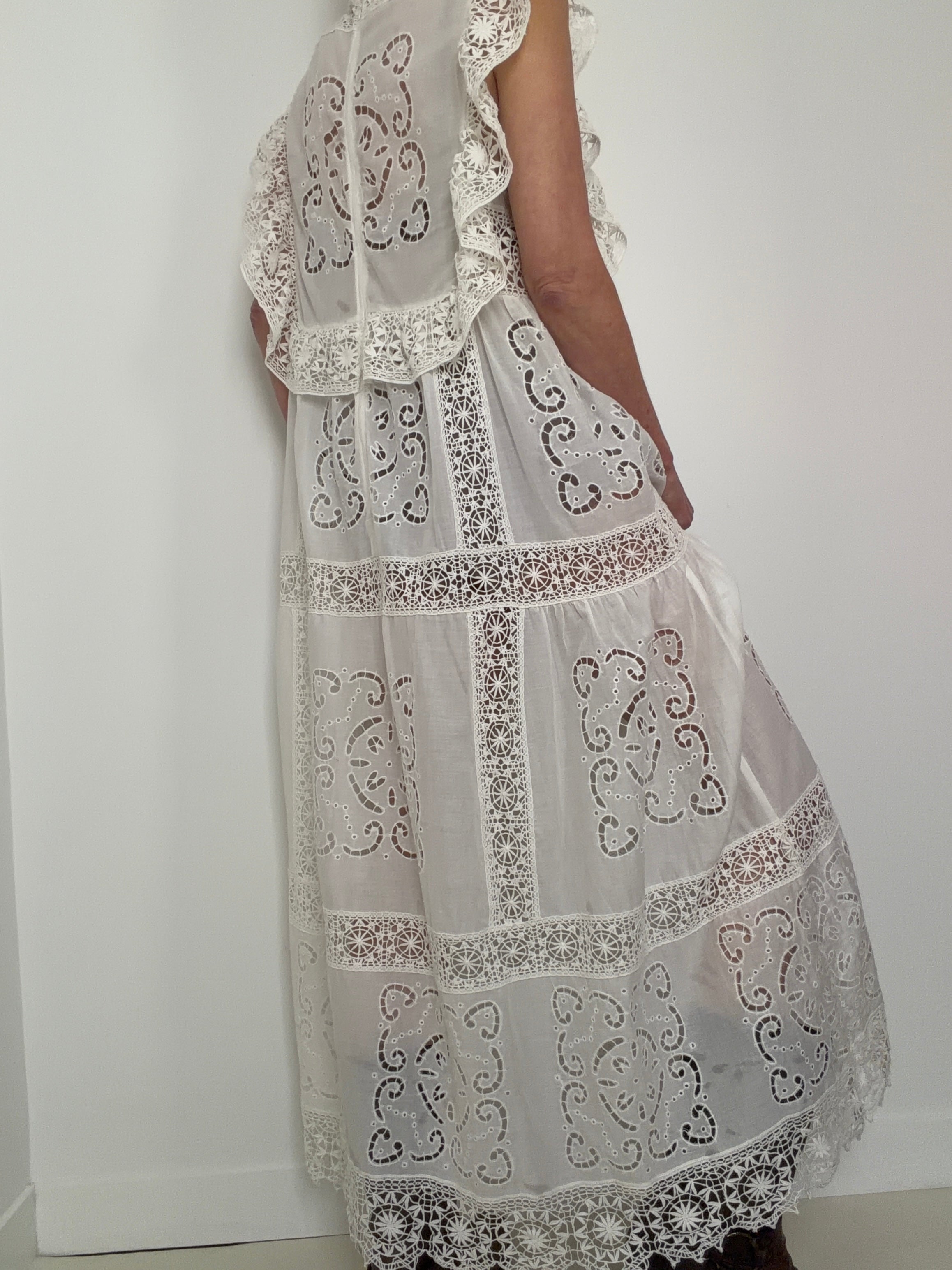 Dahlia Eyelet Maxi Dress