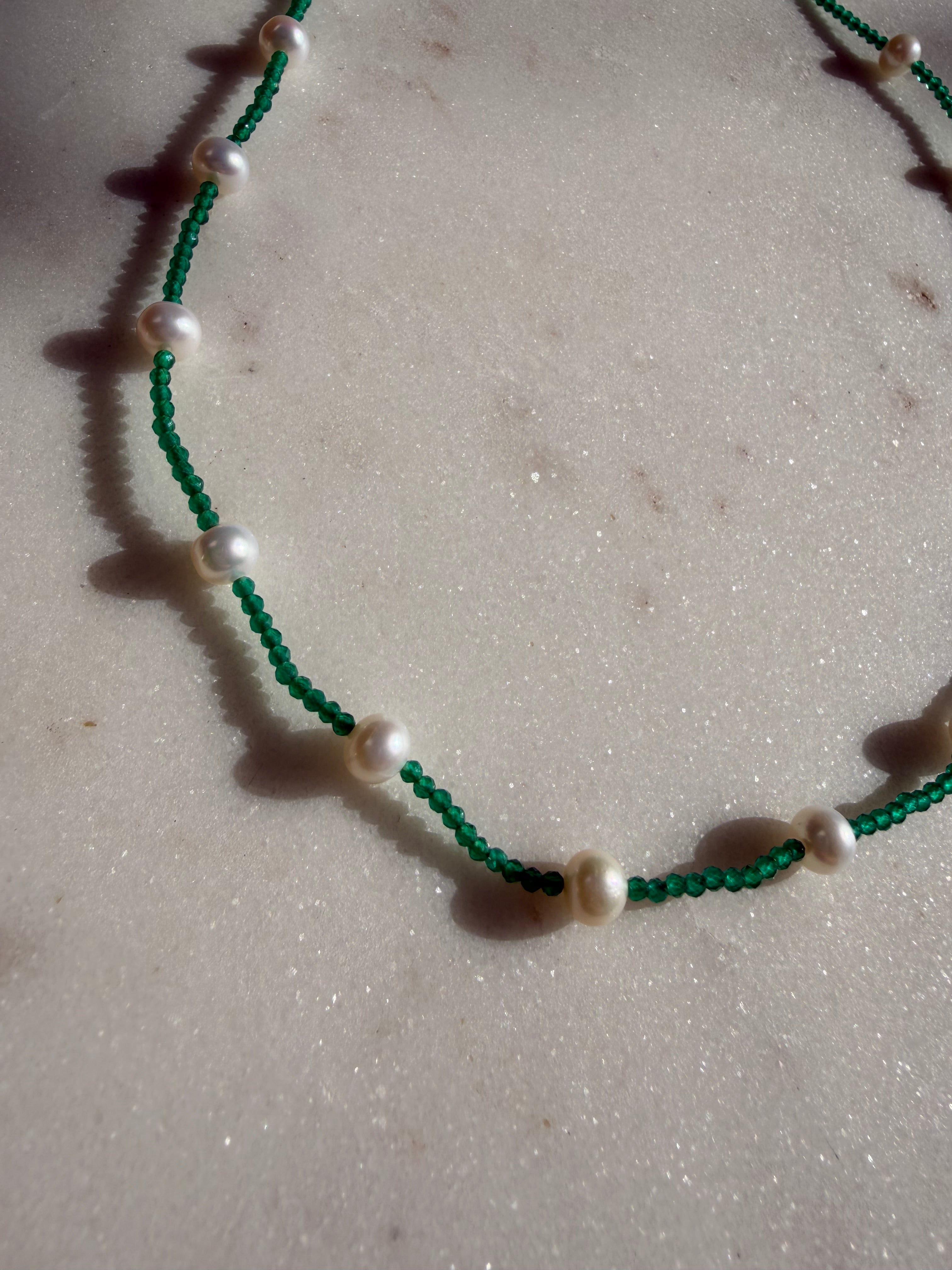 Emerald Tide Necklace