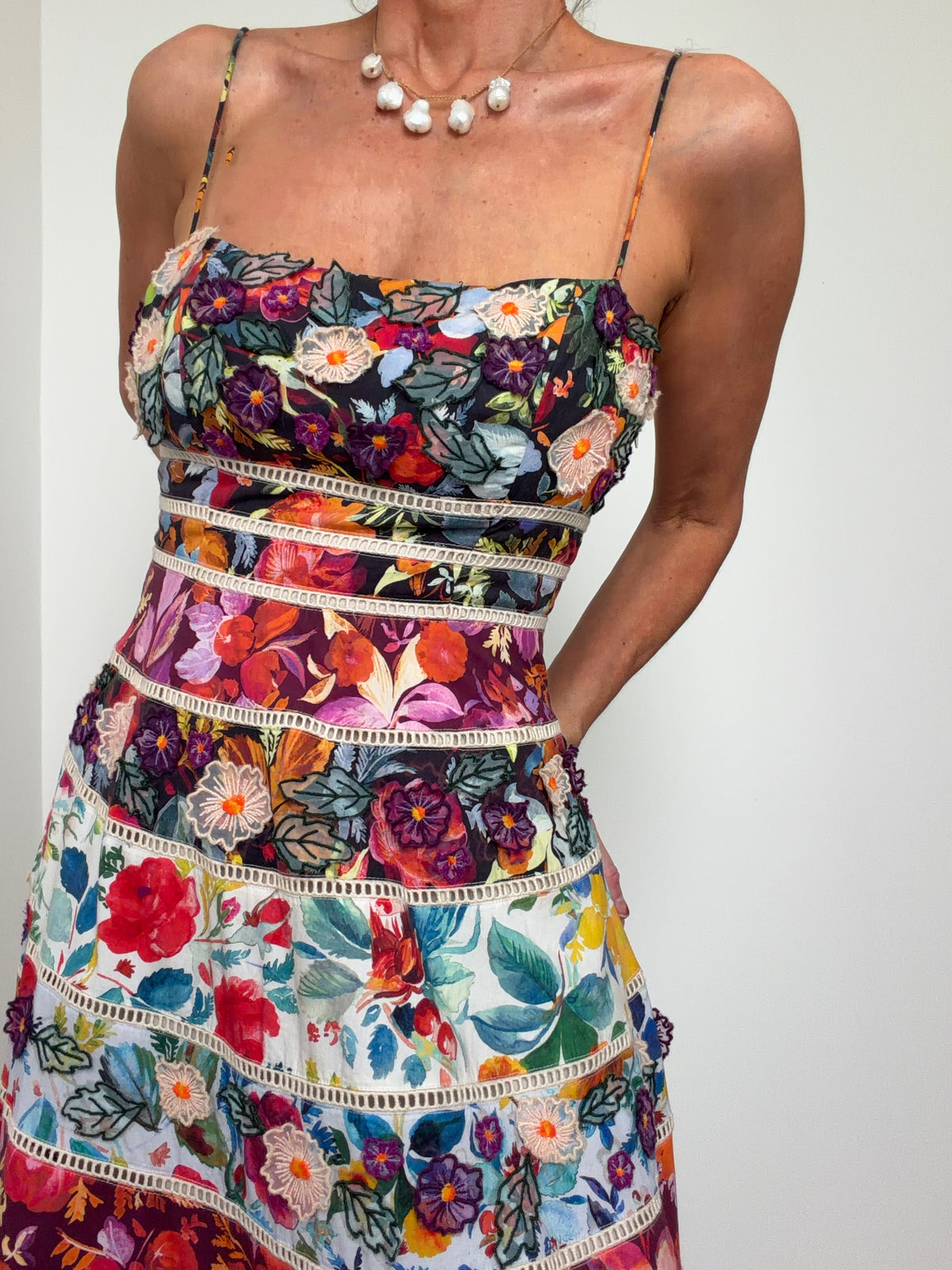 Maeve Floral Midi Dress