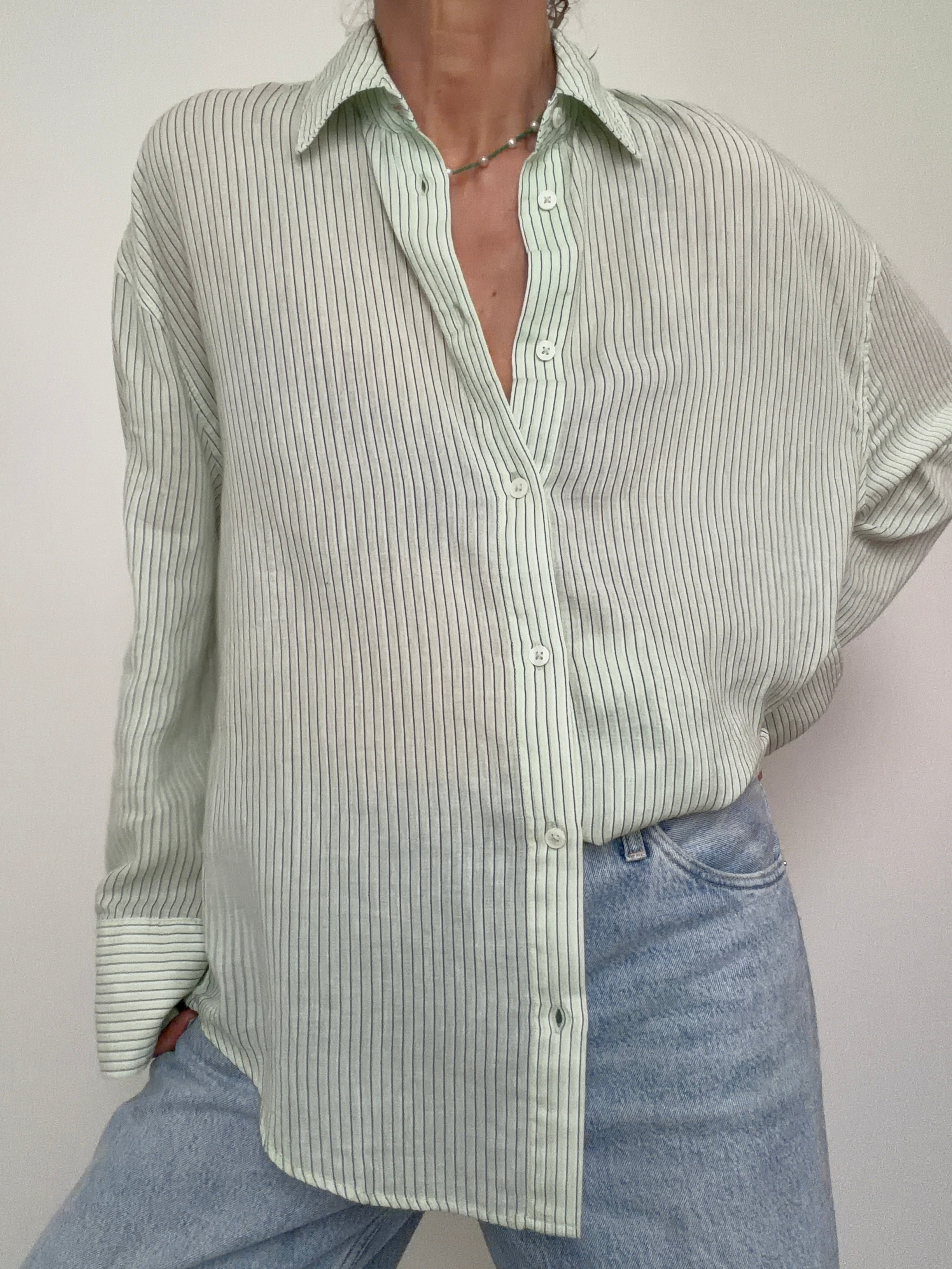 Riviera Pinstripe Shirt