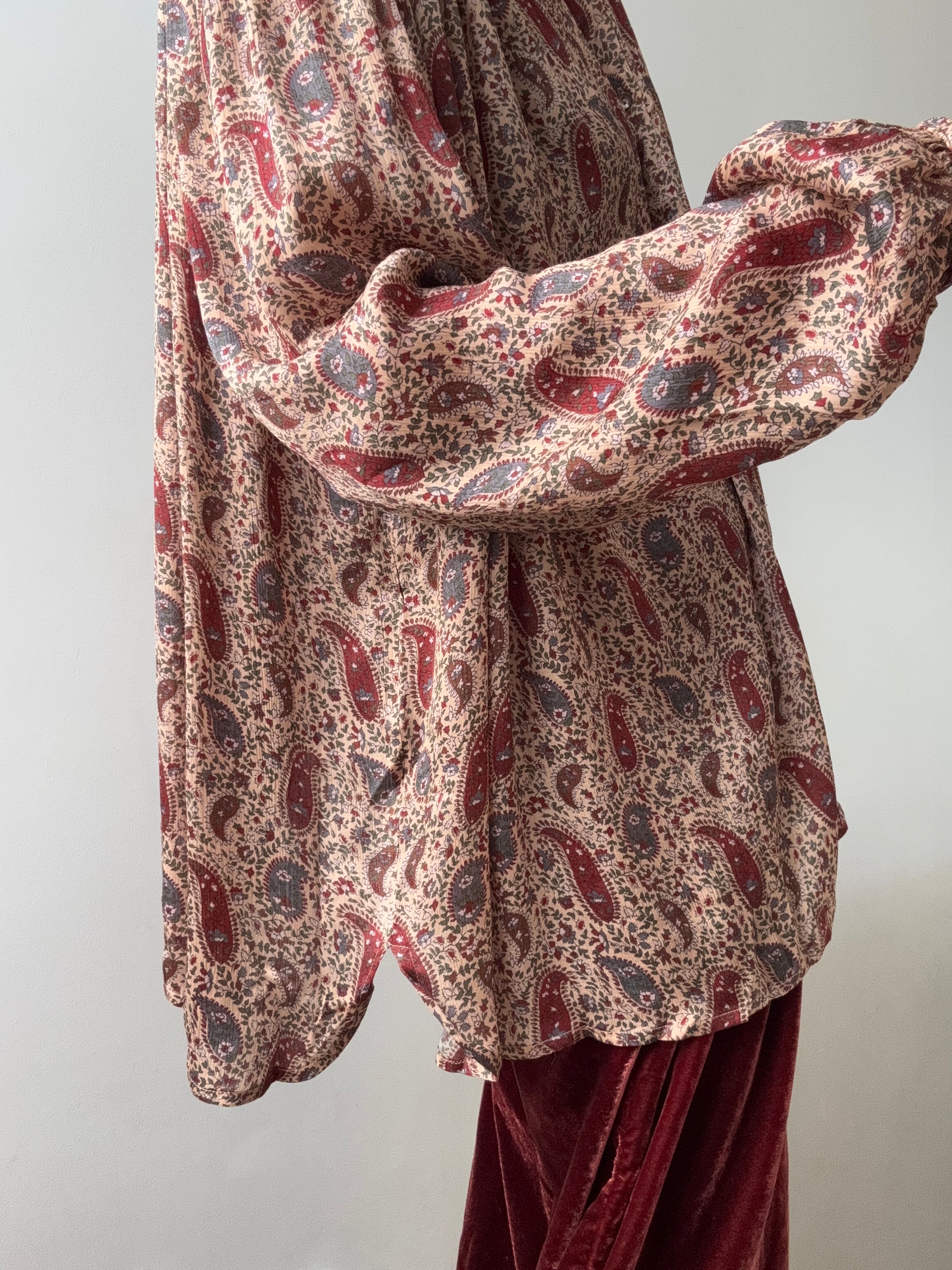 Paisley Viscose Blouse | Shirts