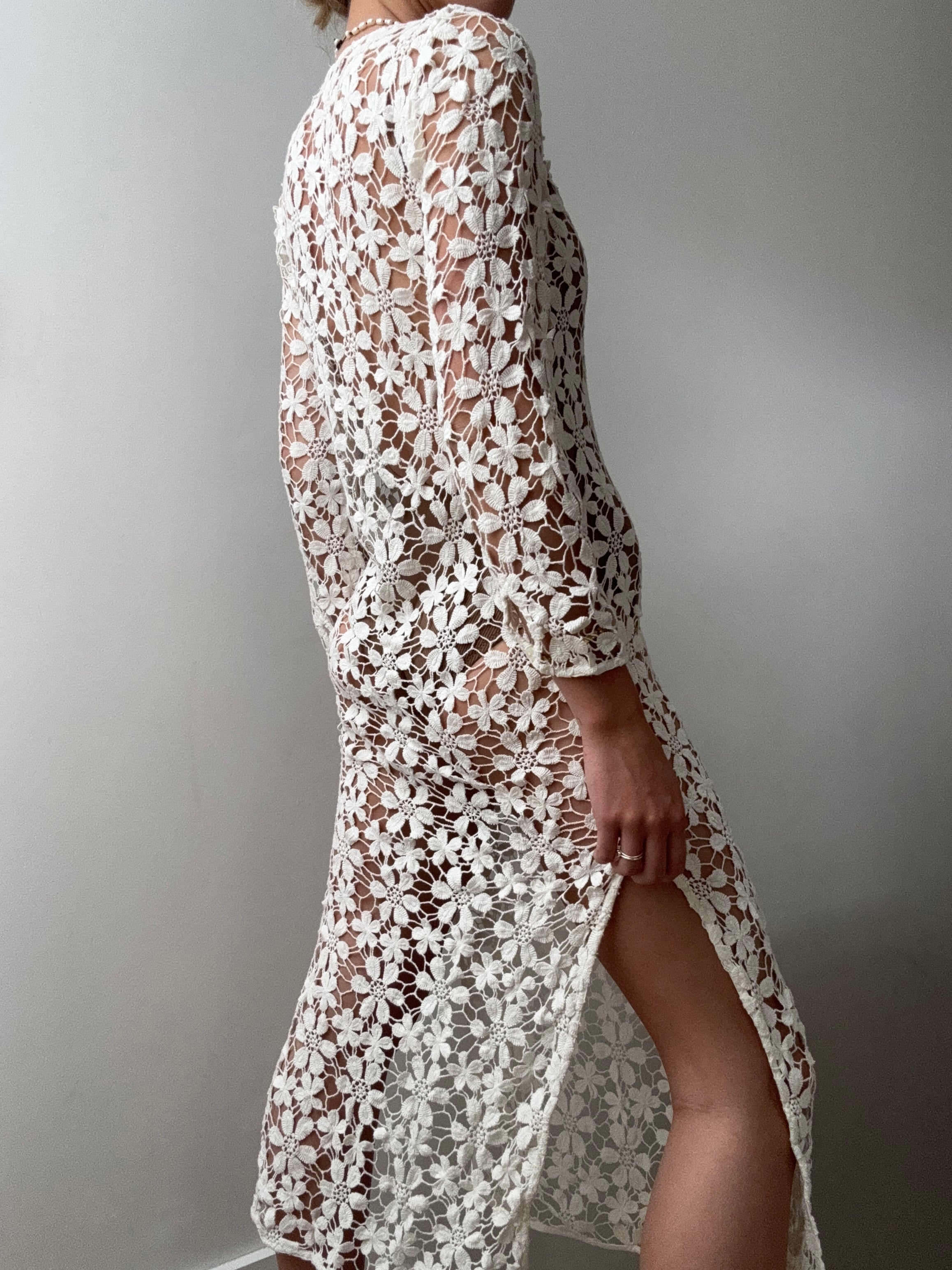 Loft Crochet Dress