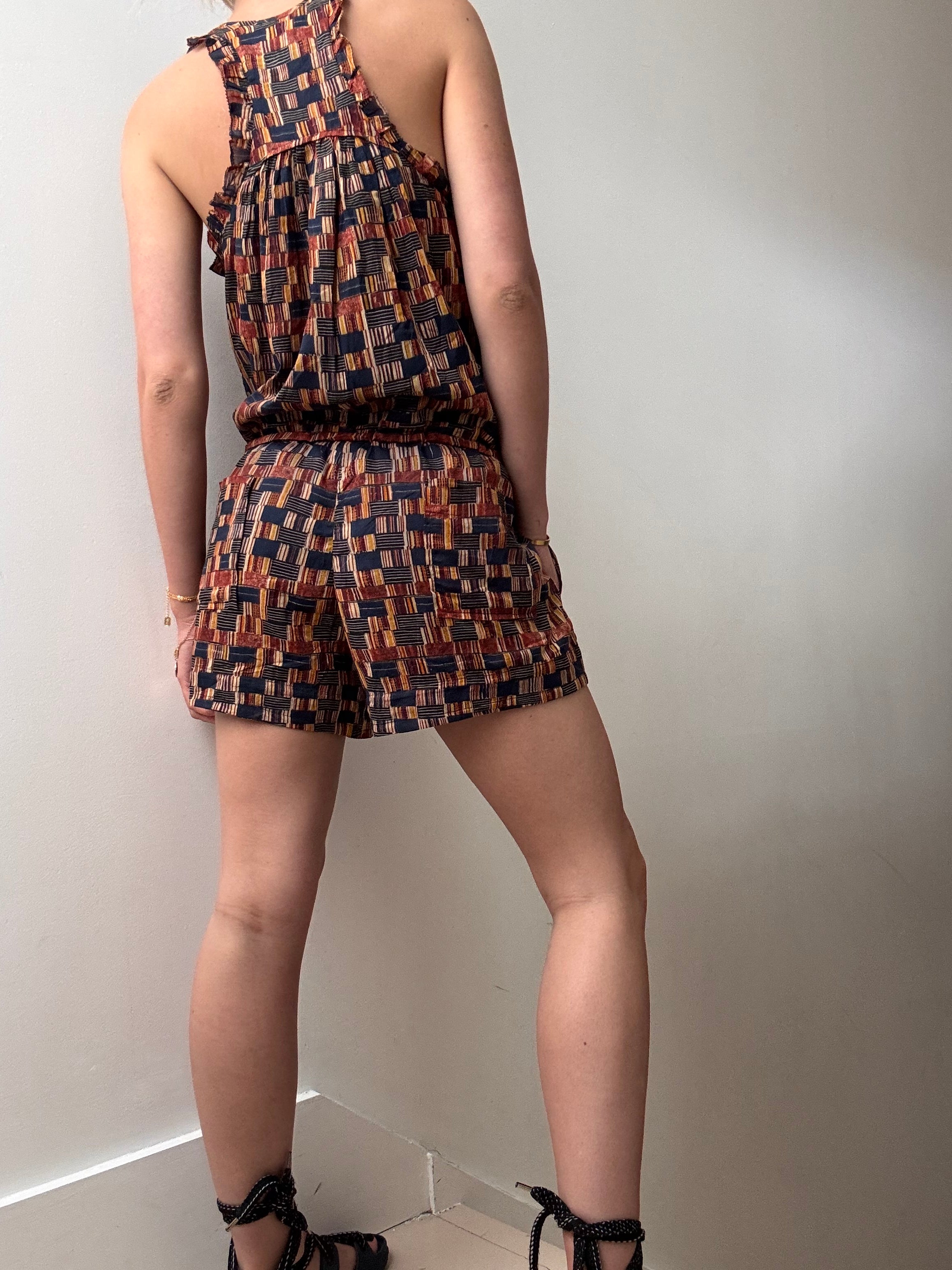 Brickwork Playsuit