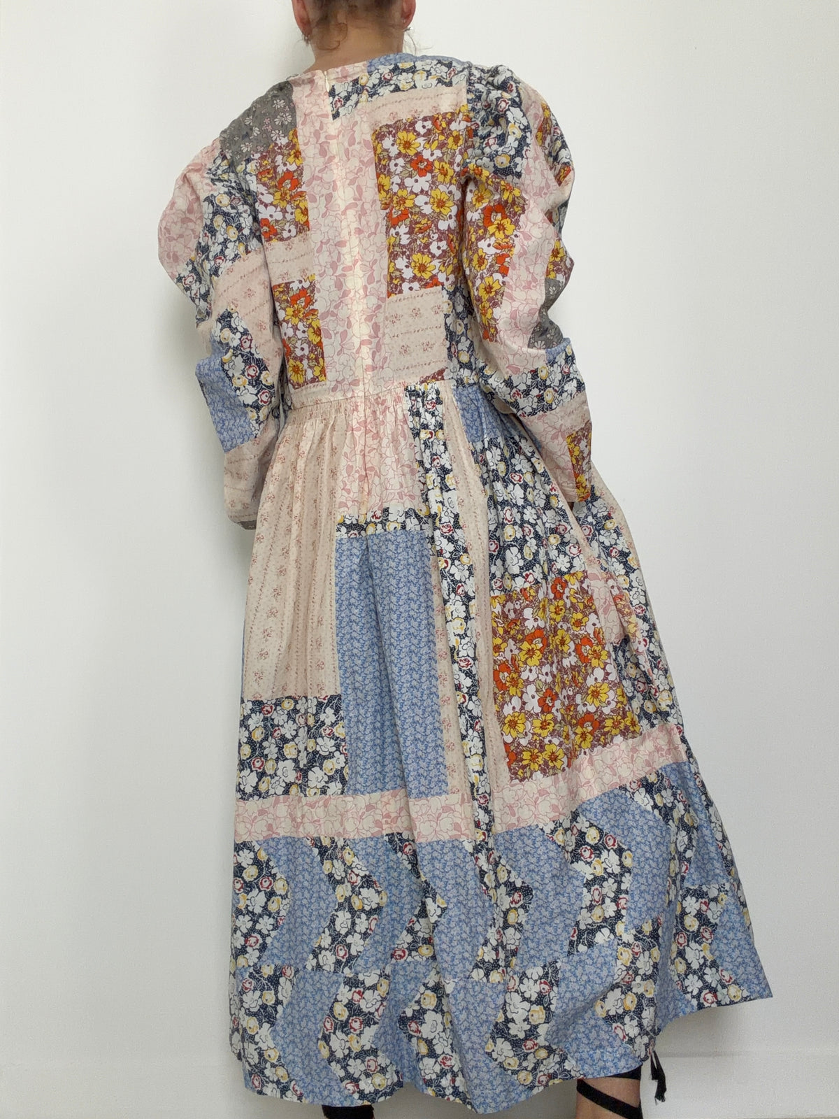 Patchwork Cotton Dress