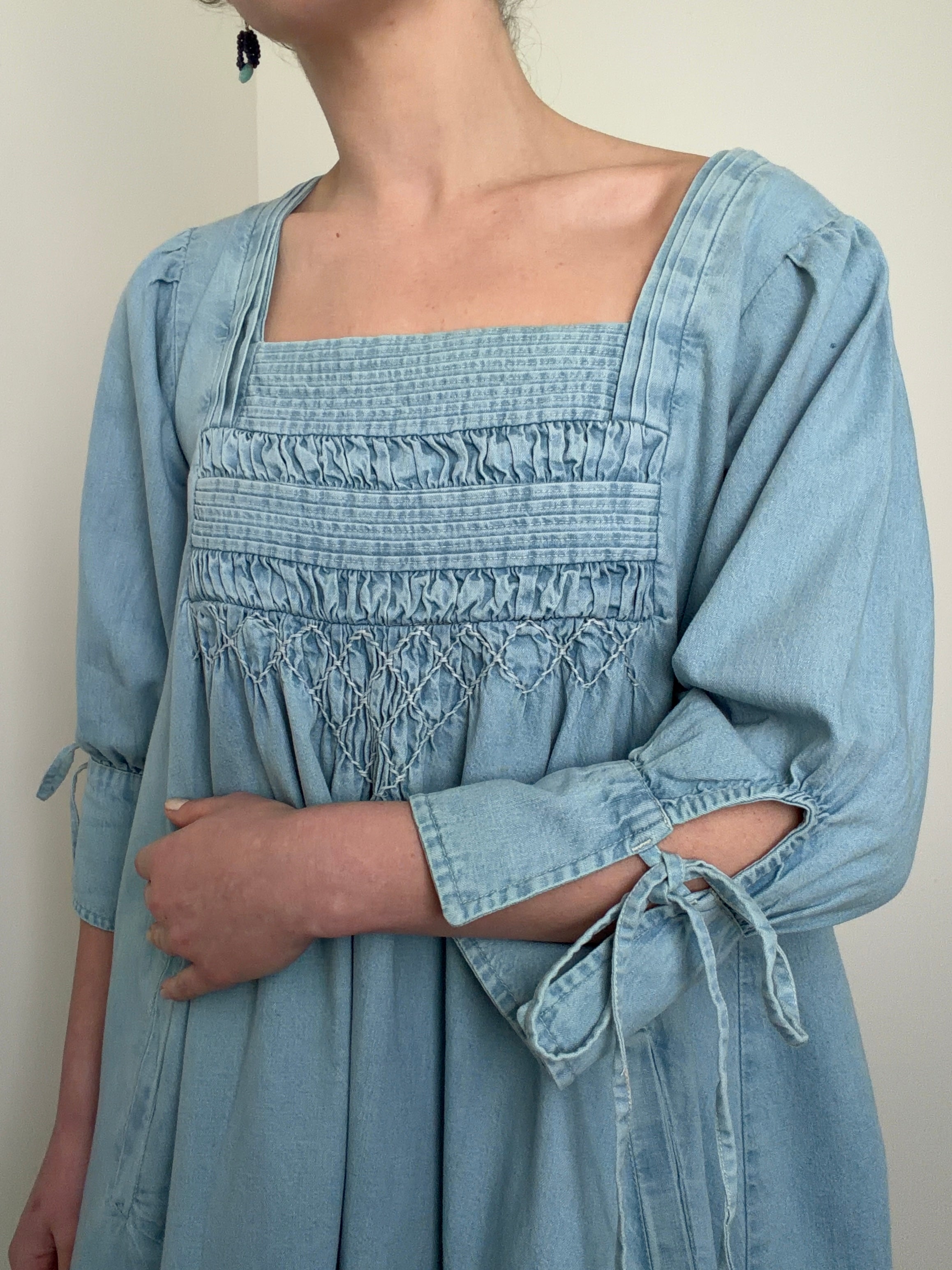 Sonora Denim Mini Dress