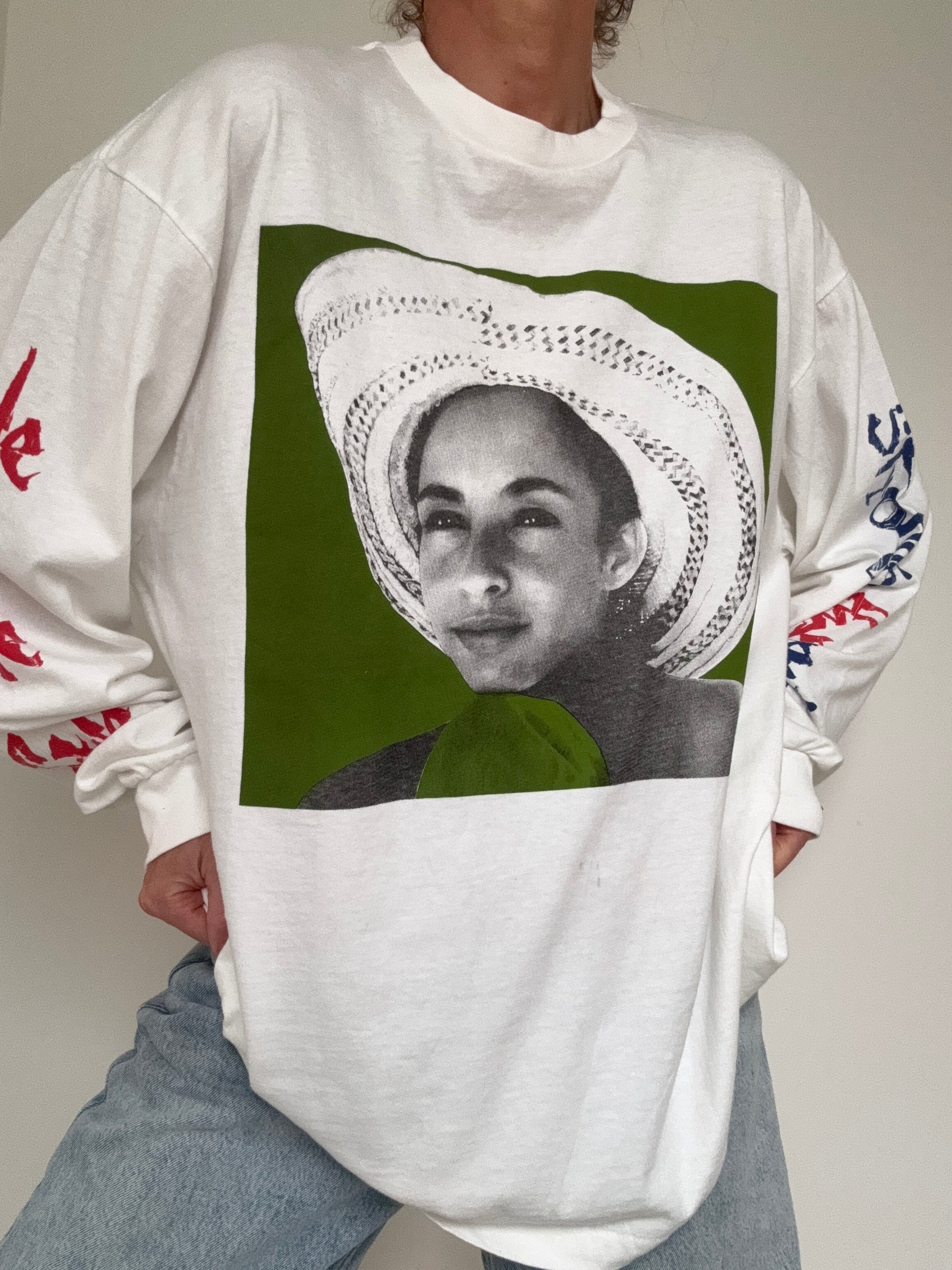 Print Sleeve Sade Longsleeve Tee