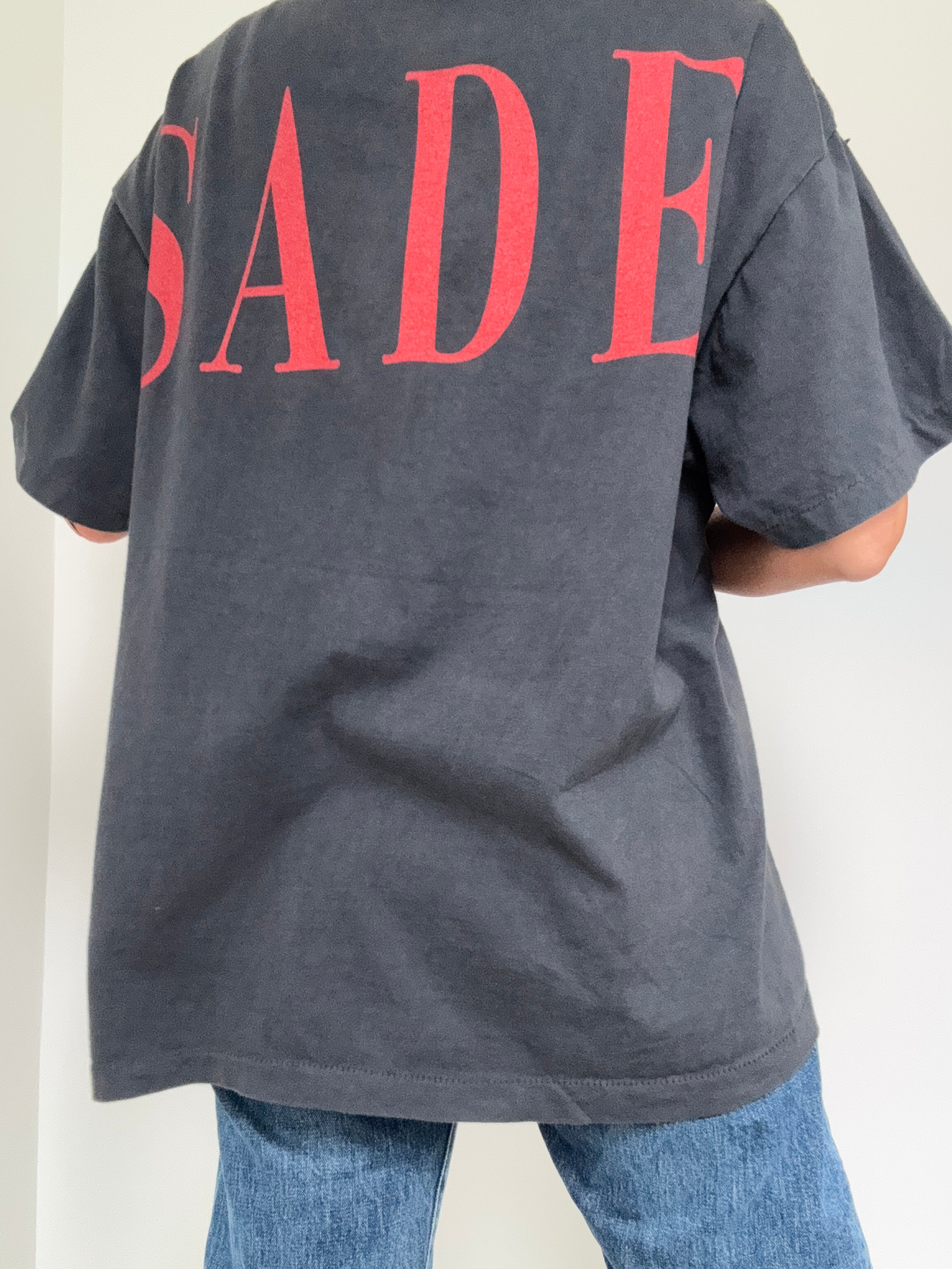 Faded Black Sade Tee