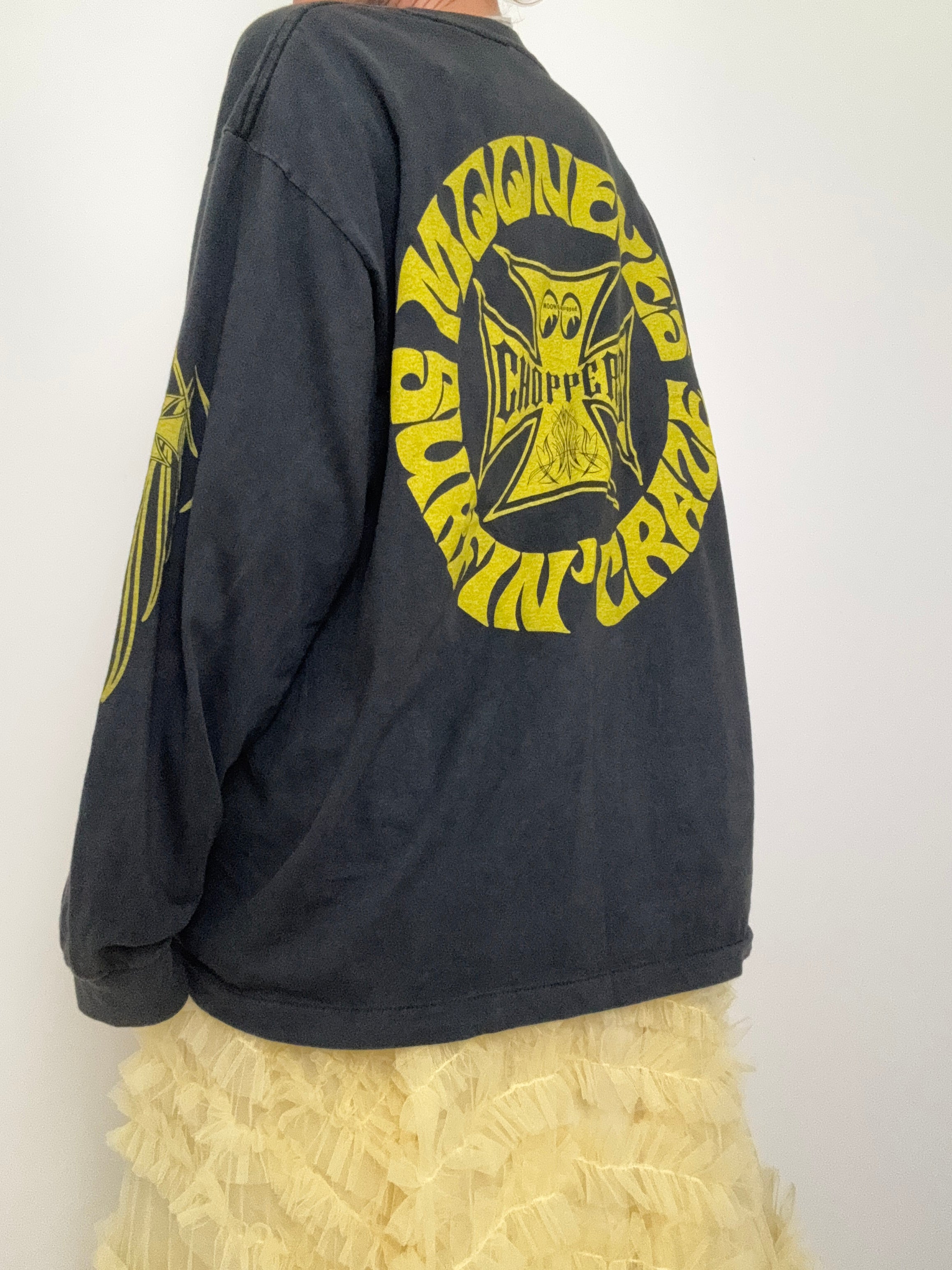 West Choppers Black & Yellow Longsleeve