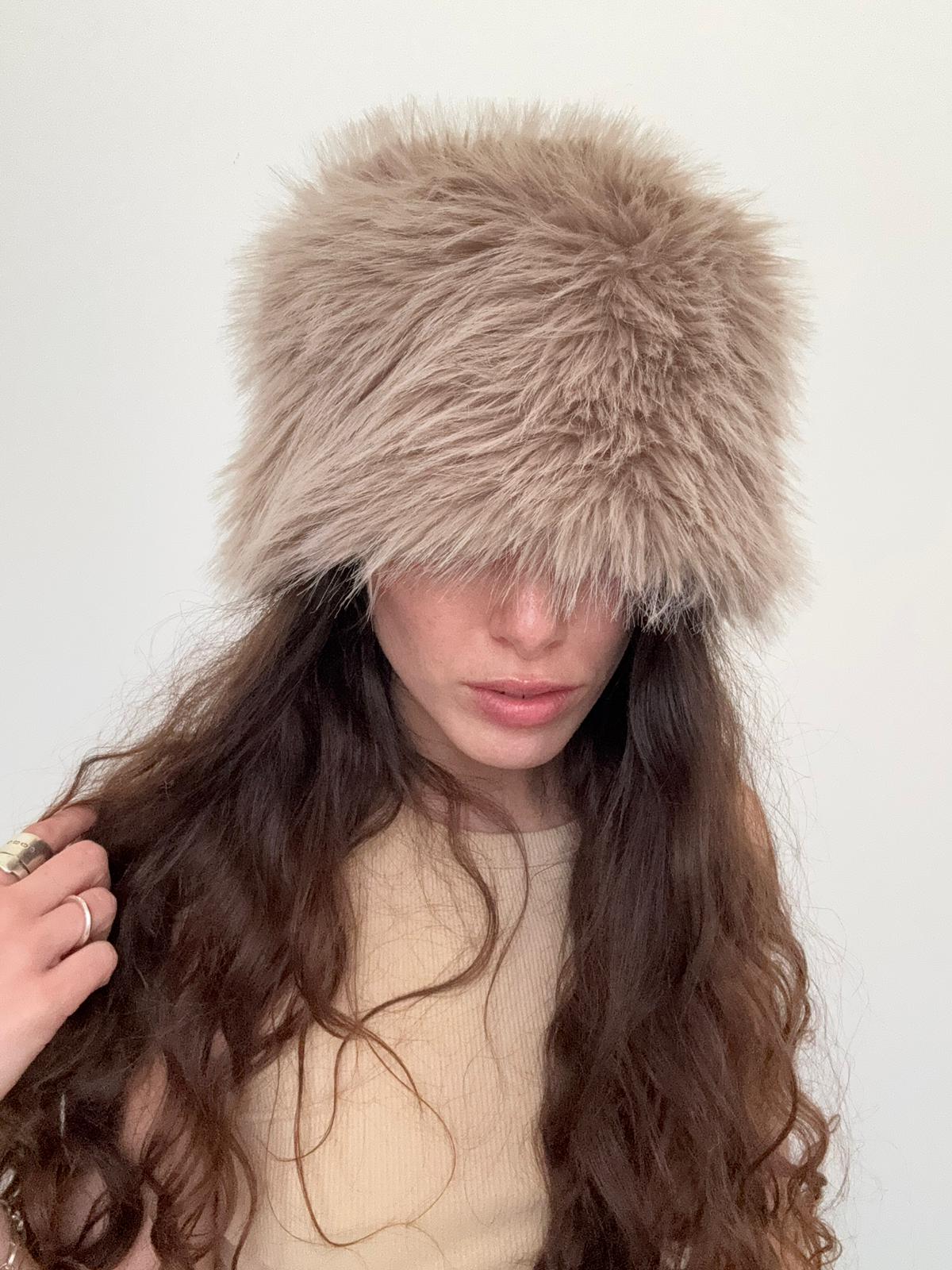 Cossack Hat Beige
