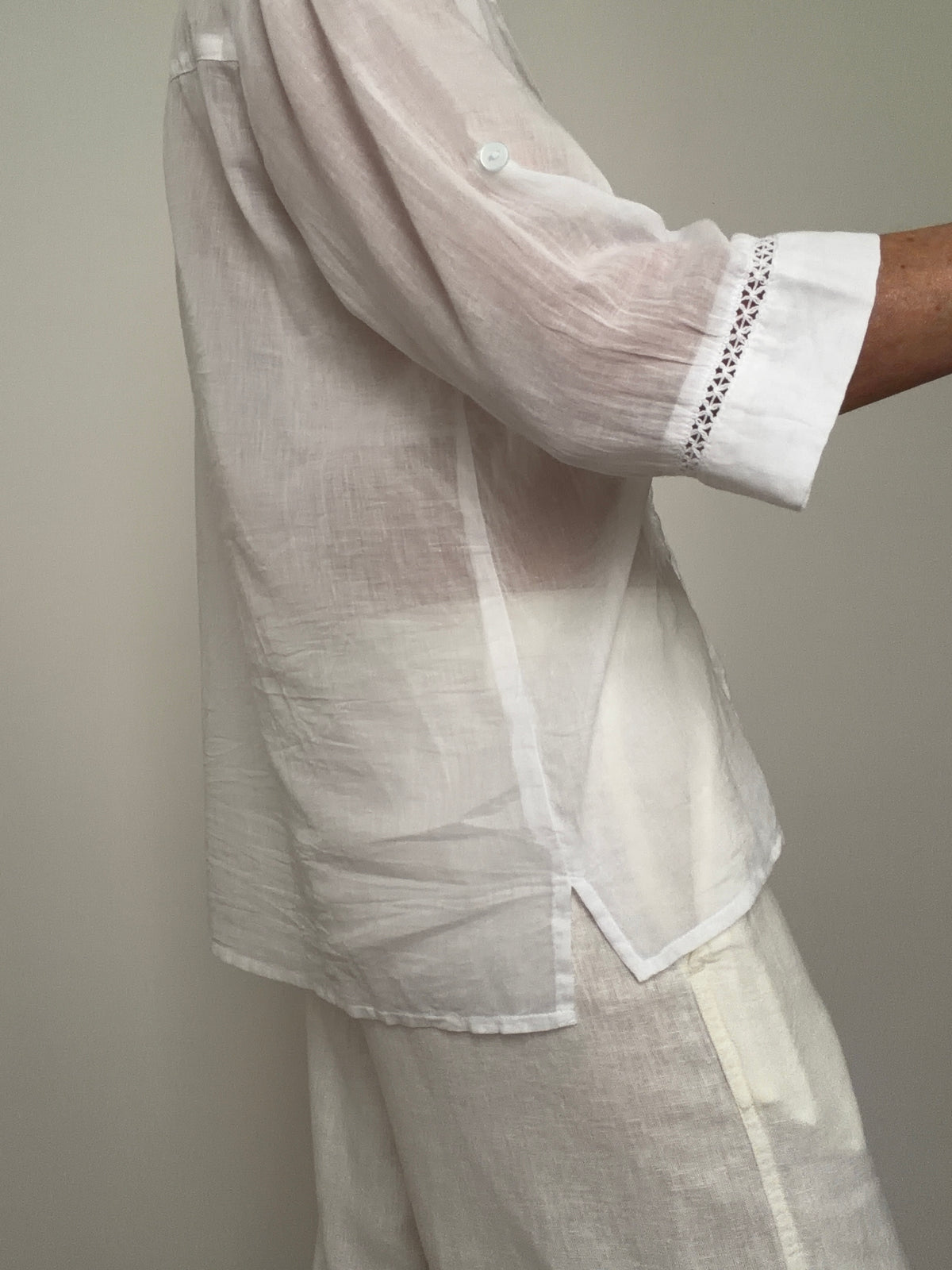 Romanian Folk Blouse Collar