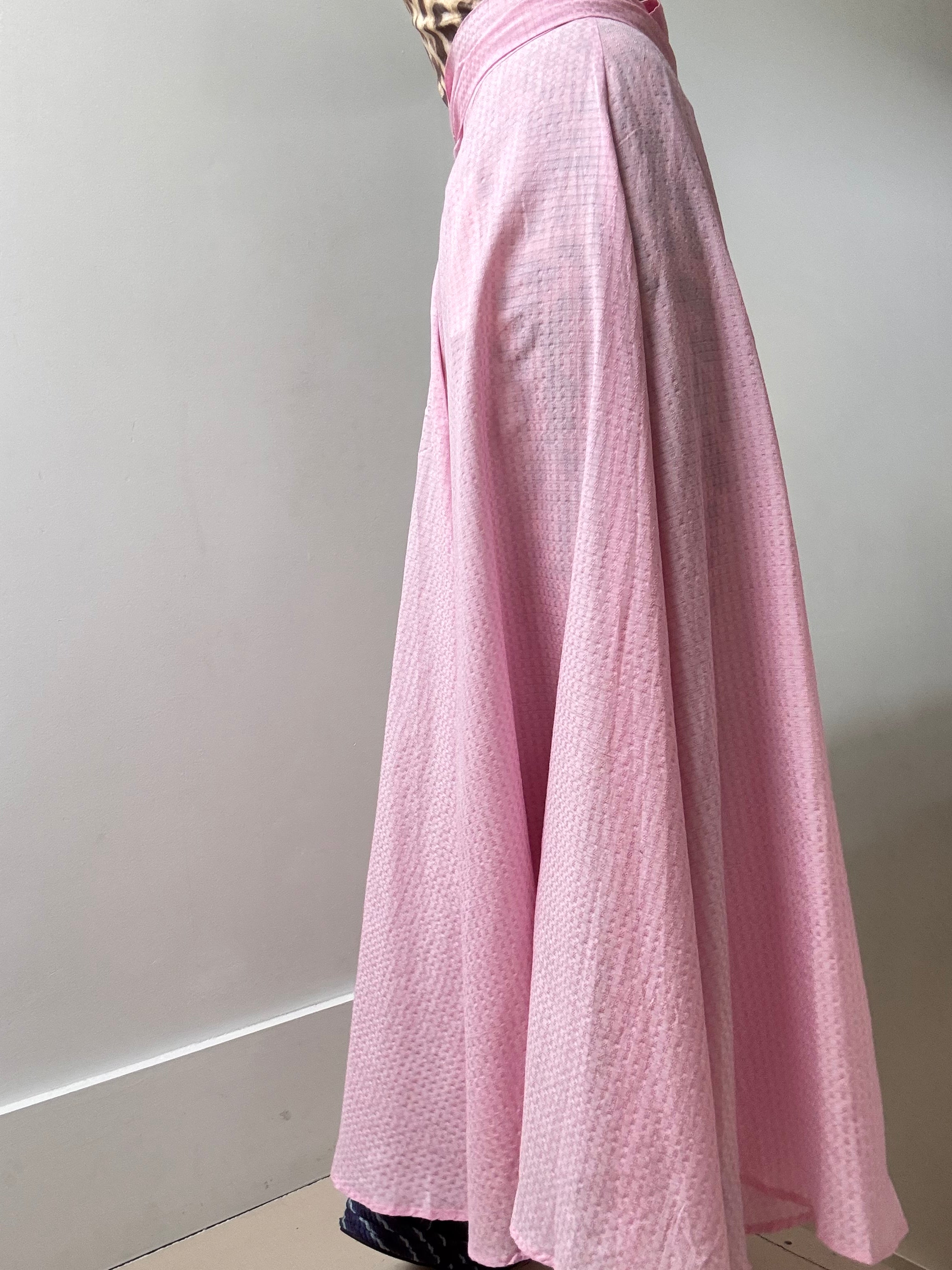 Evarae Pink Wrap Skirt