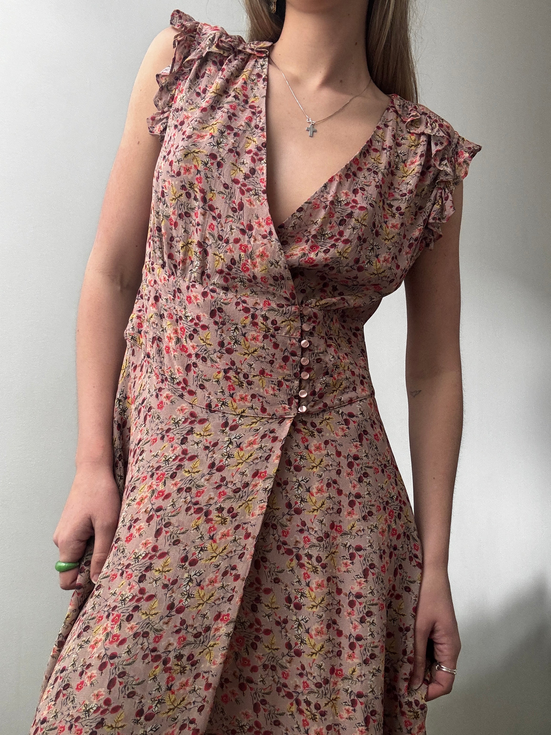 ba&sh Maria Wrap Dress