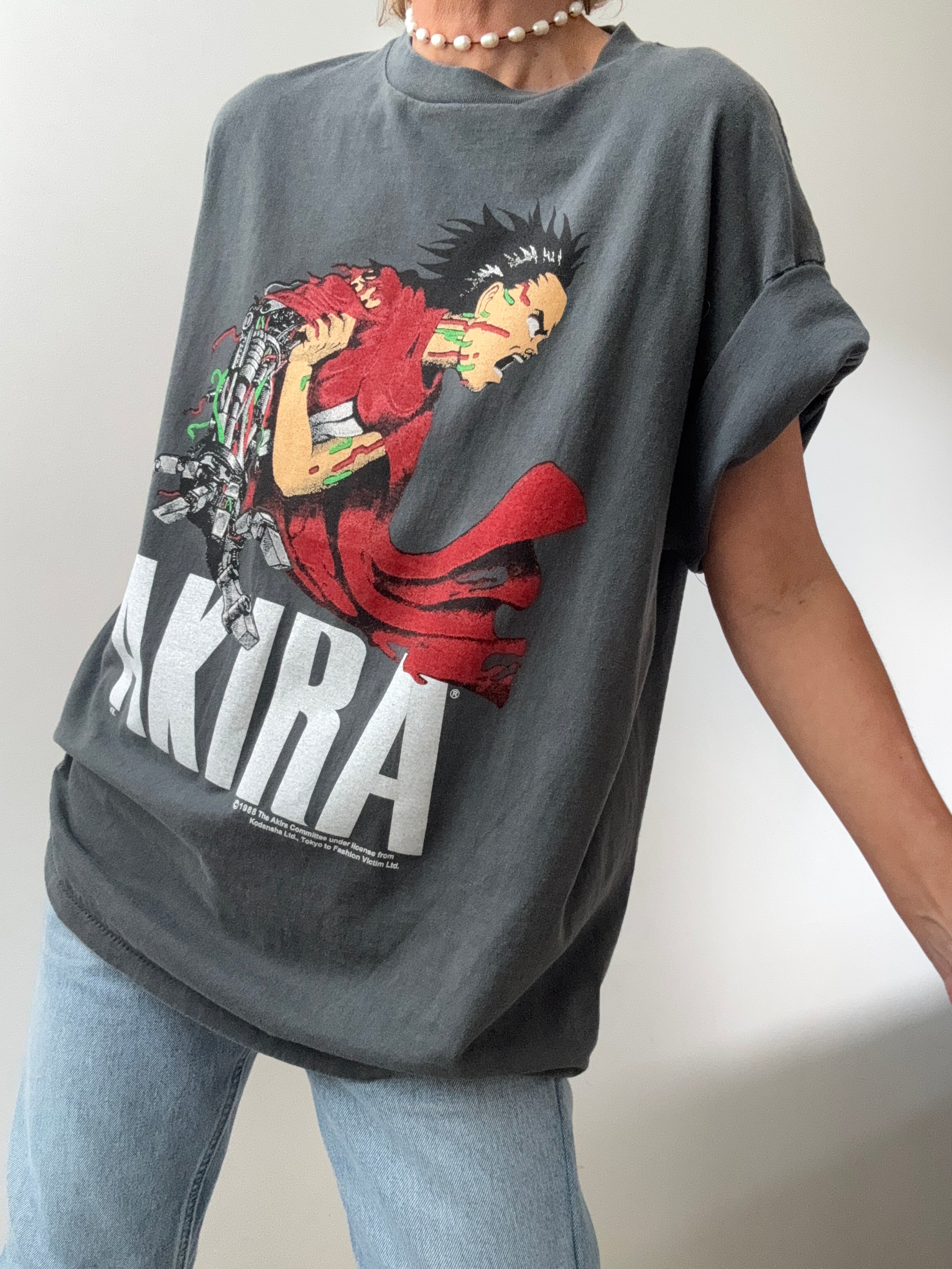 Akira Black Tee