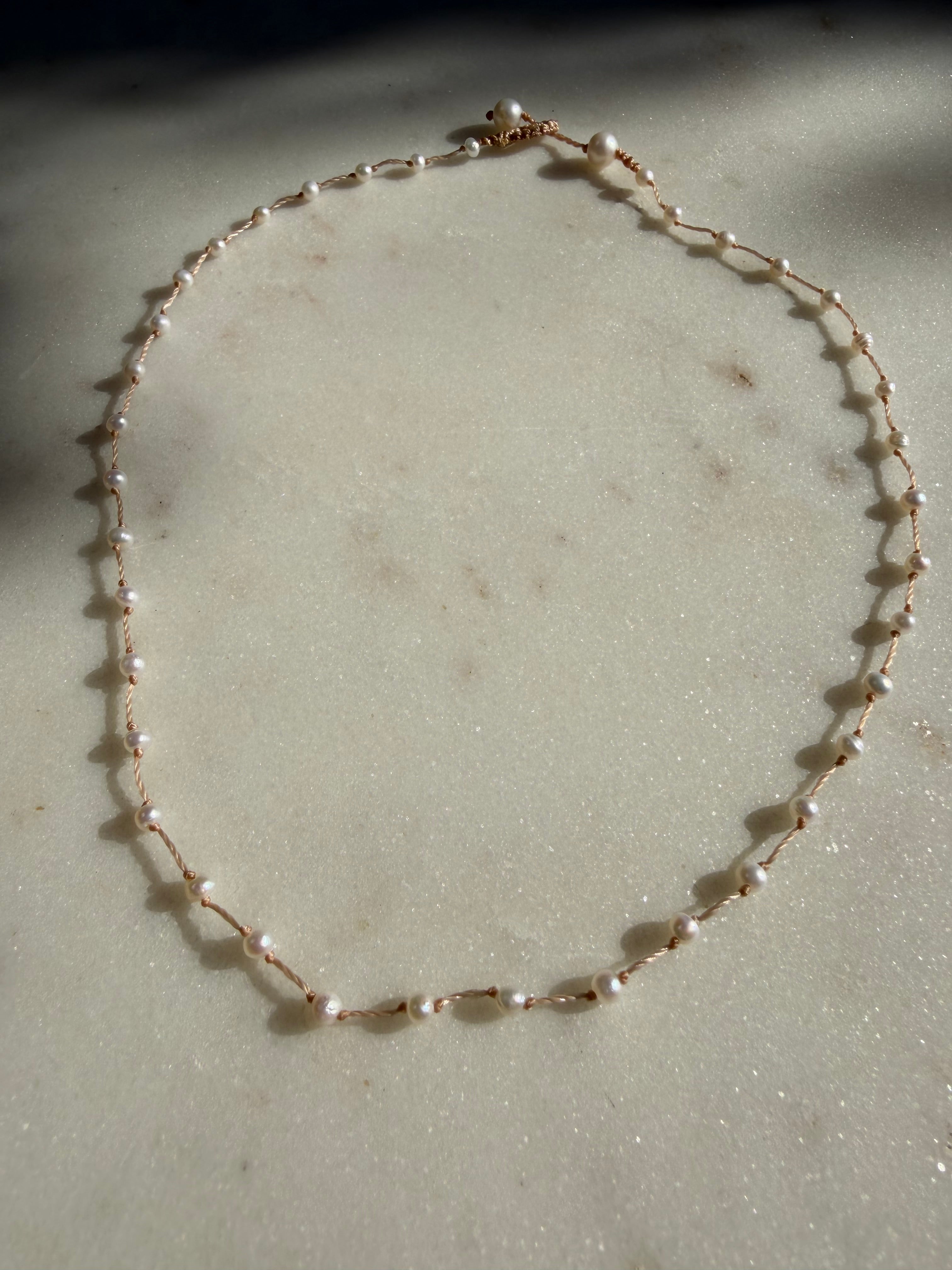 Whisper Pearl Neclace