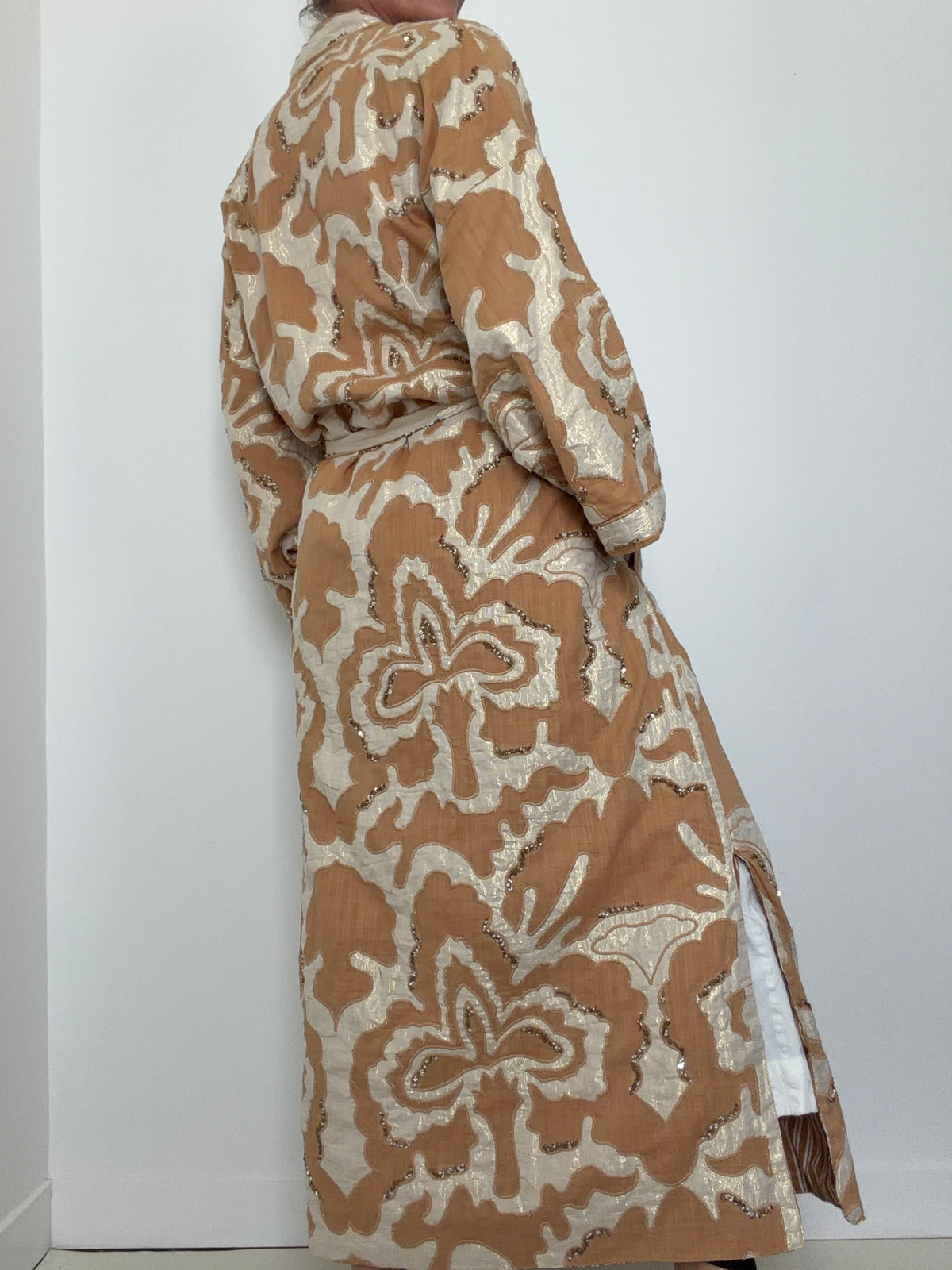 Desert Gold Embellished Robe