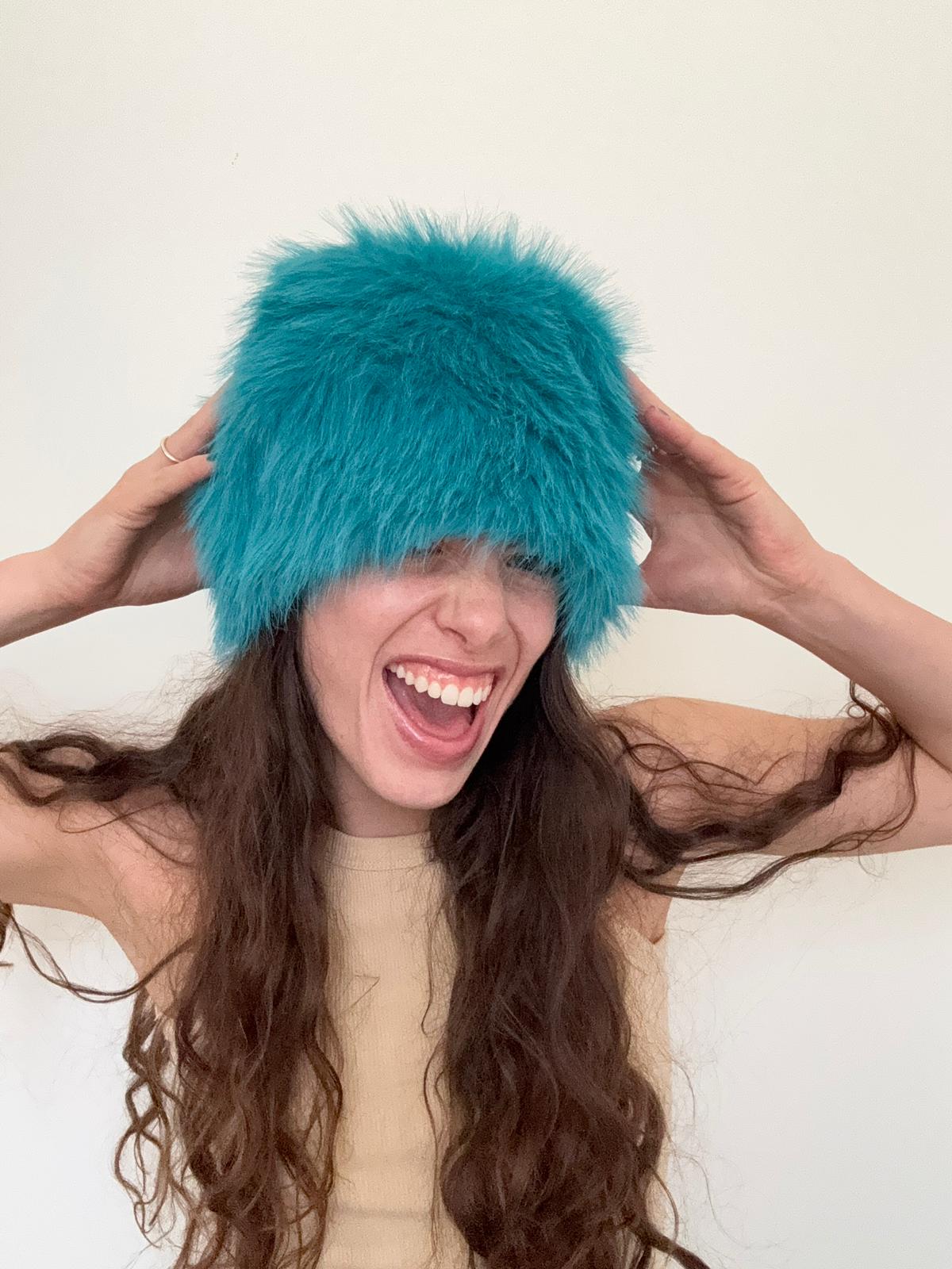 Cossack Hat Blue