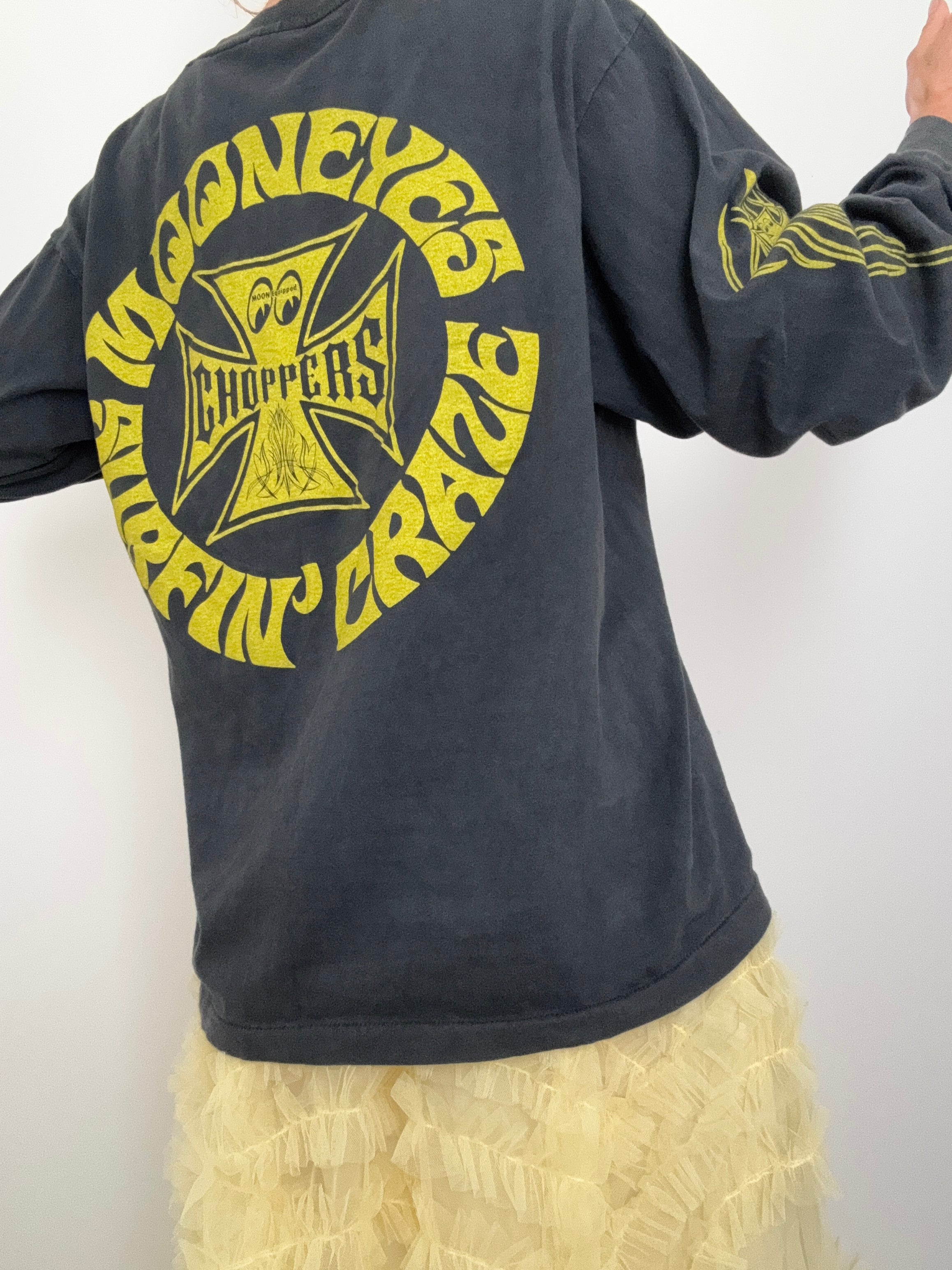 West Choppers Black & Yellow Longsleeve