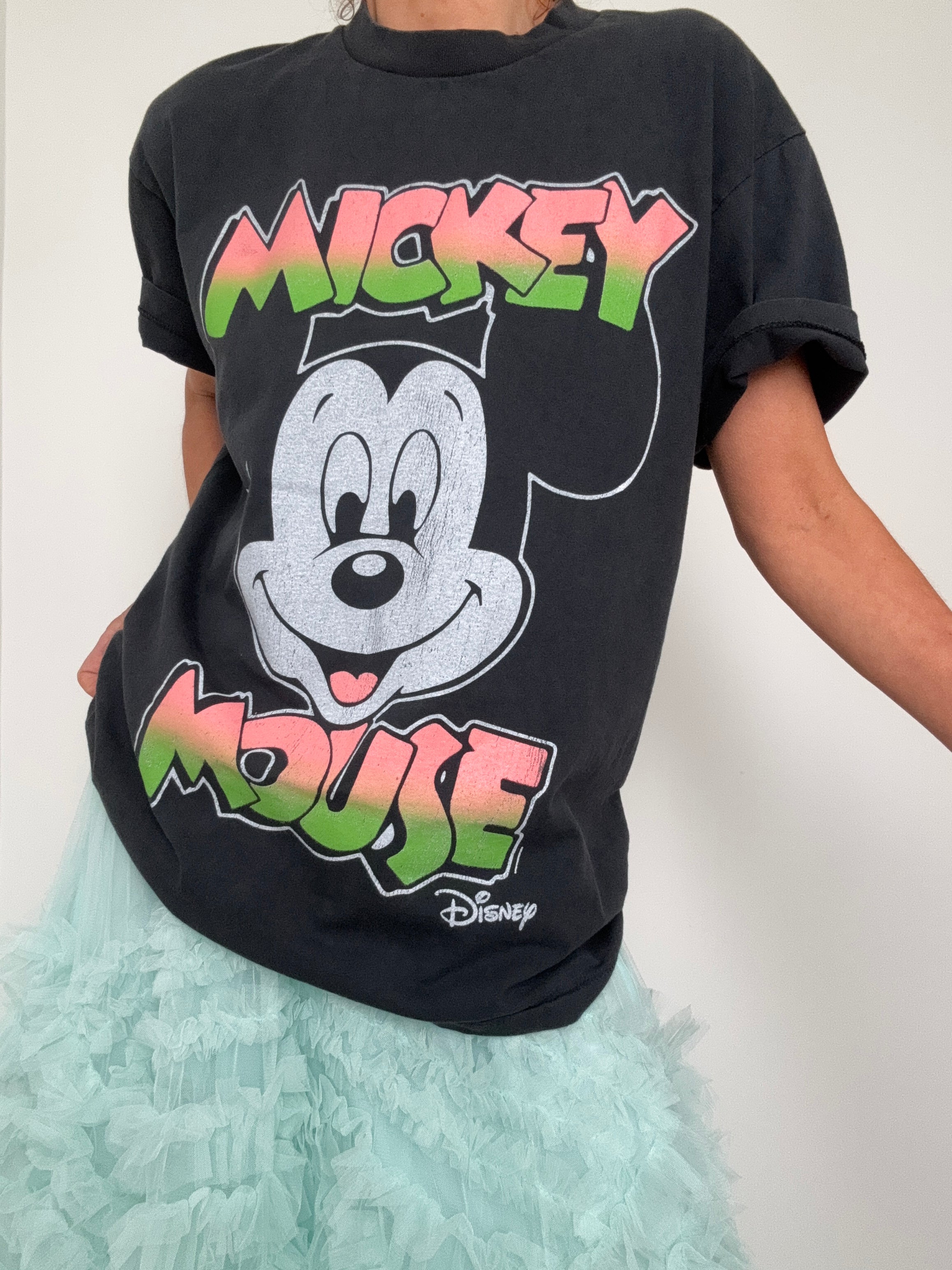Vintage Style Mickey Mouse Tee