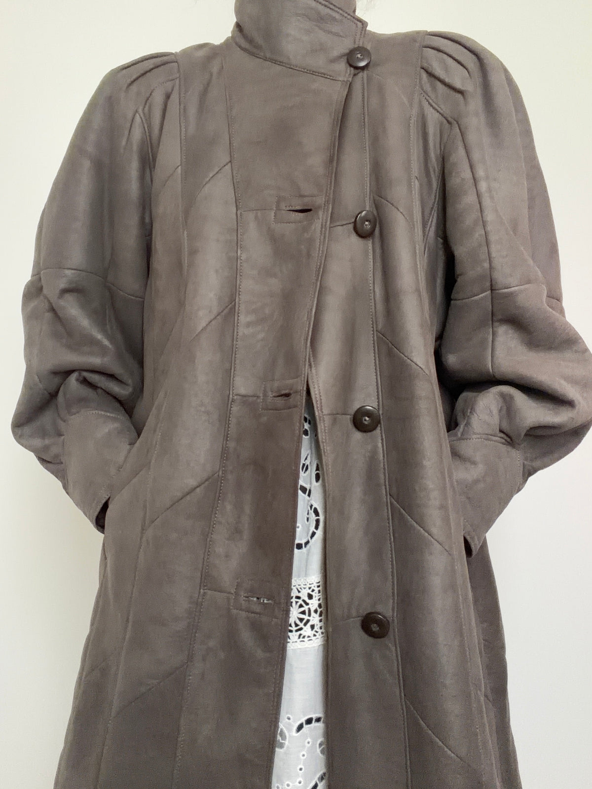 Military Maiden Shearling Coat