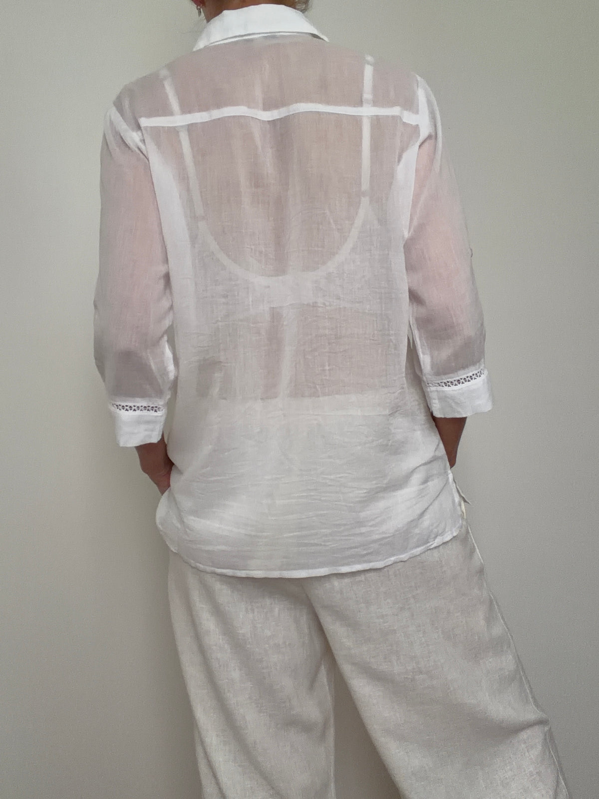 Romanian Folk Blouse Collar