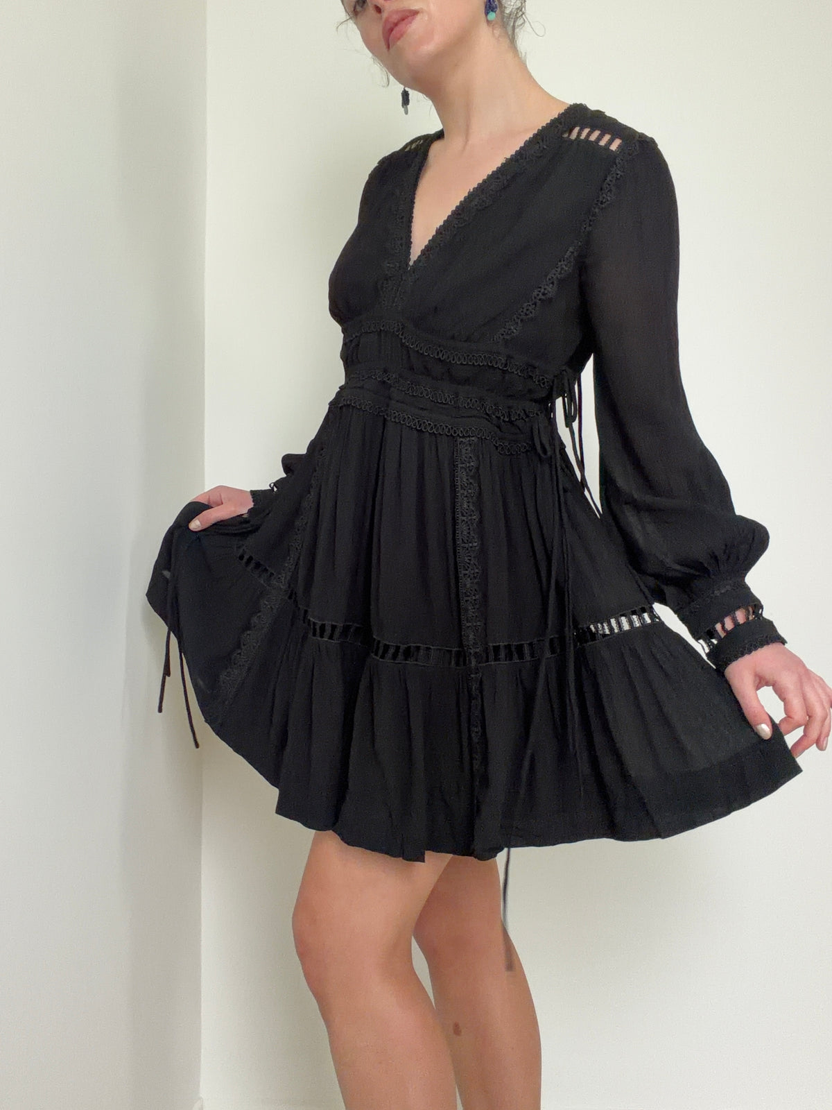 Xanthe Longsleeve Mini Dress