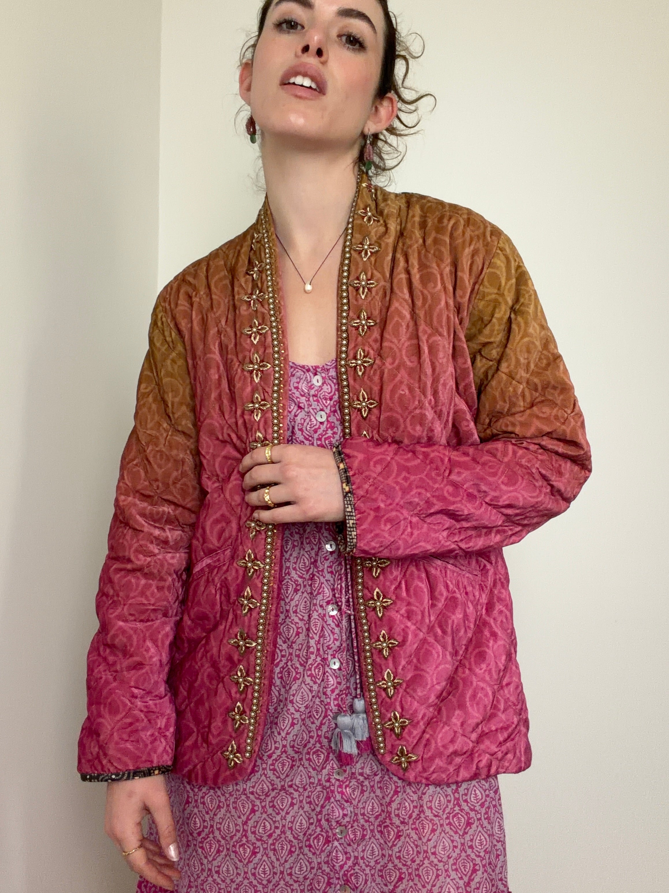 Rapsodia  Velvet Quilted Jacket