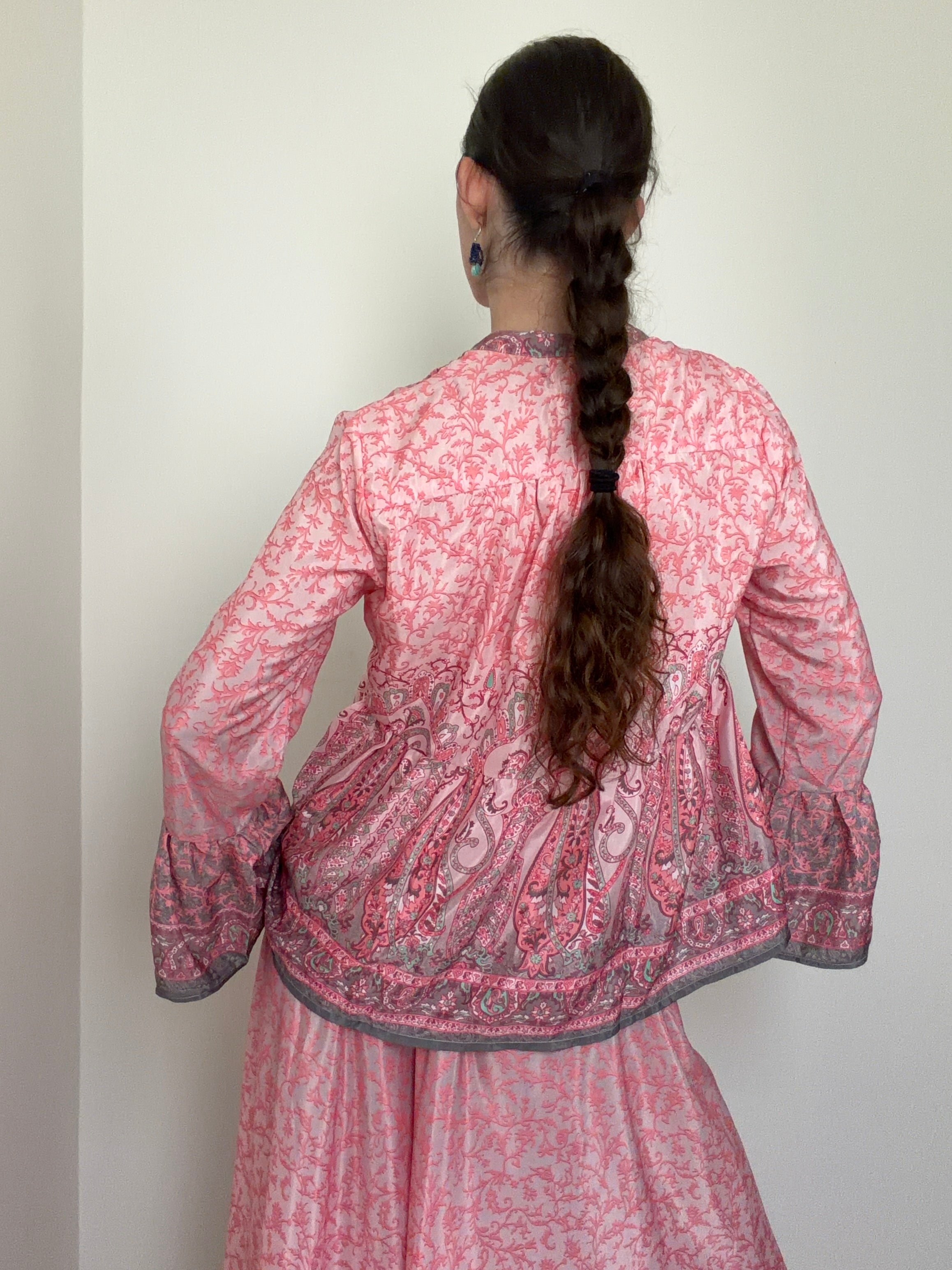 Paisley Blouse Jaipur Rose