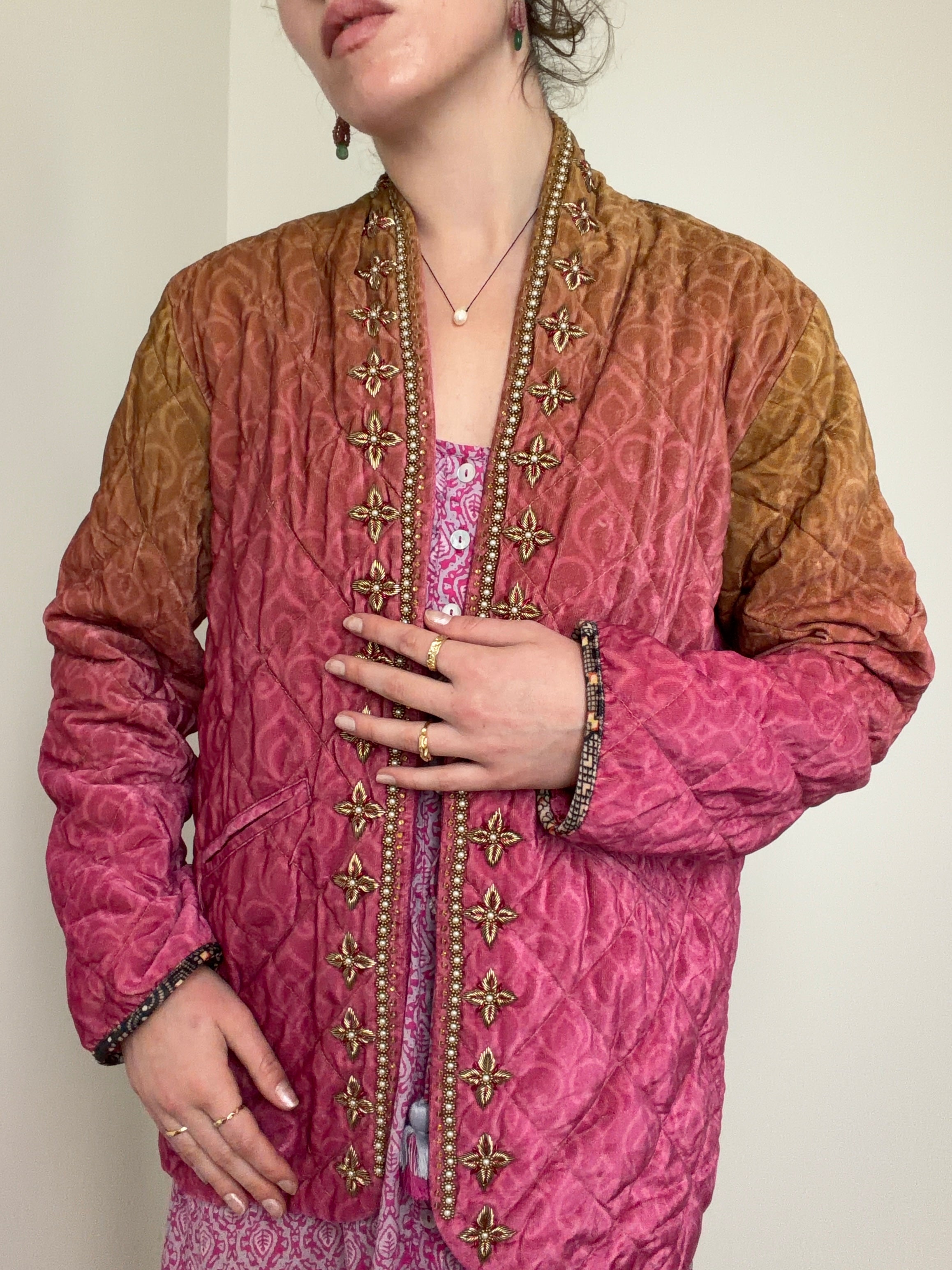 Rapsodia  Velvet Quilted Jacket