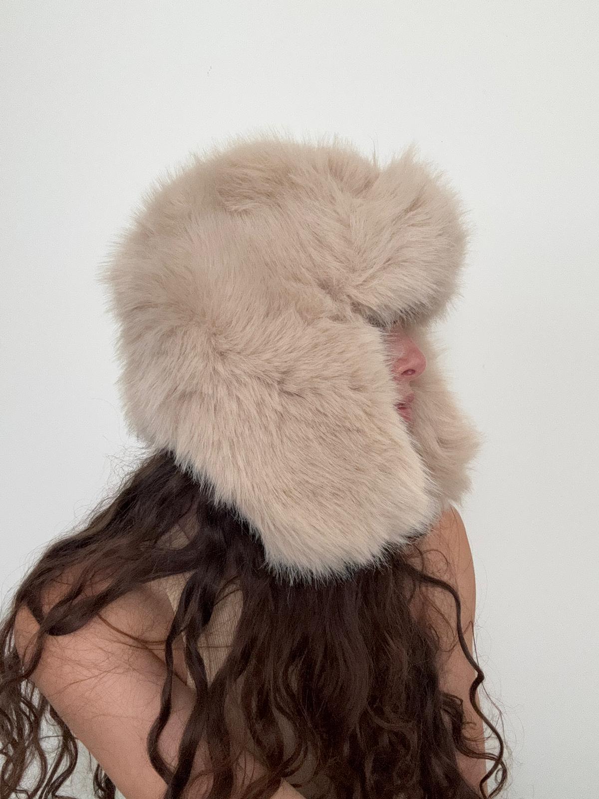 Trapper Hat Beige