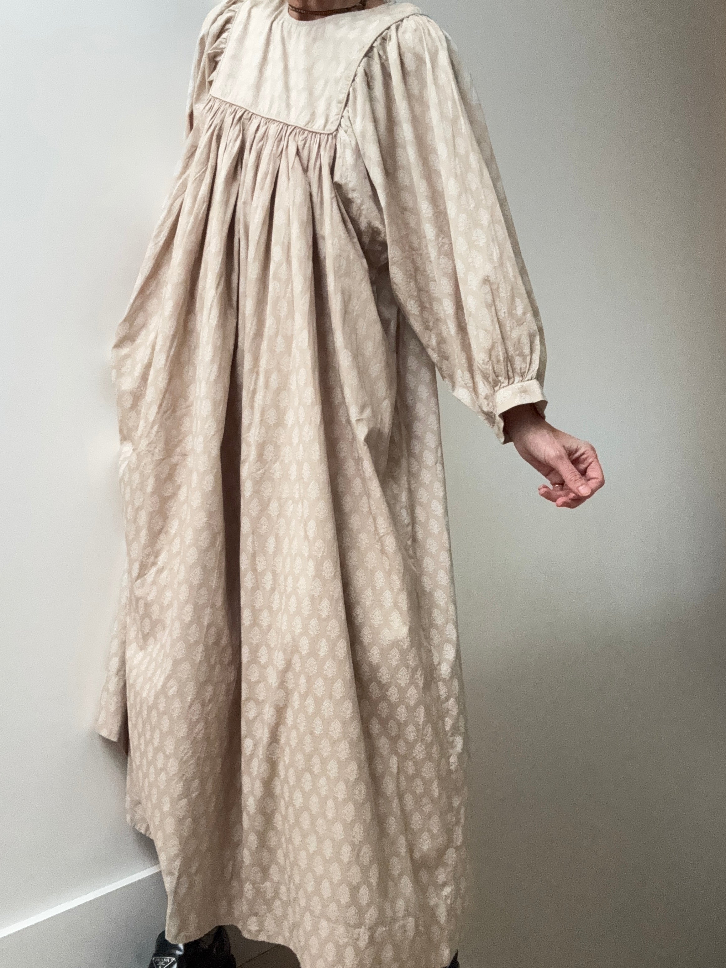 Skall Studio Delphine Dress Sandstone