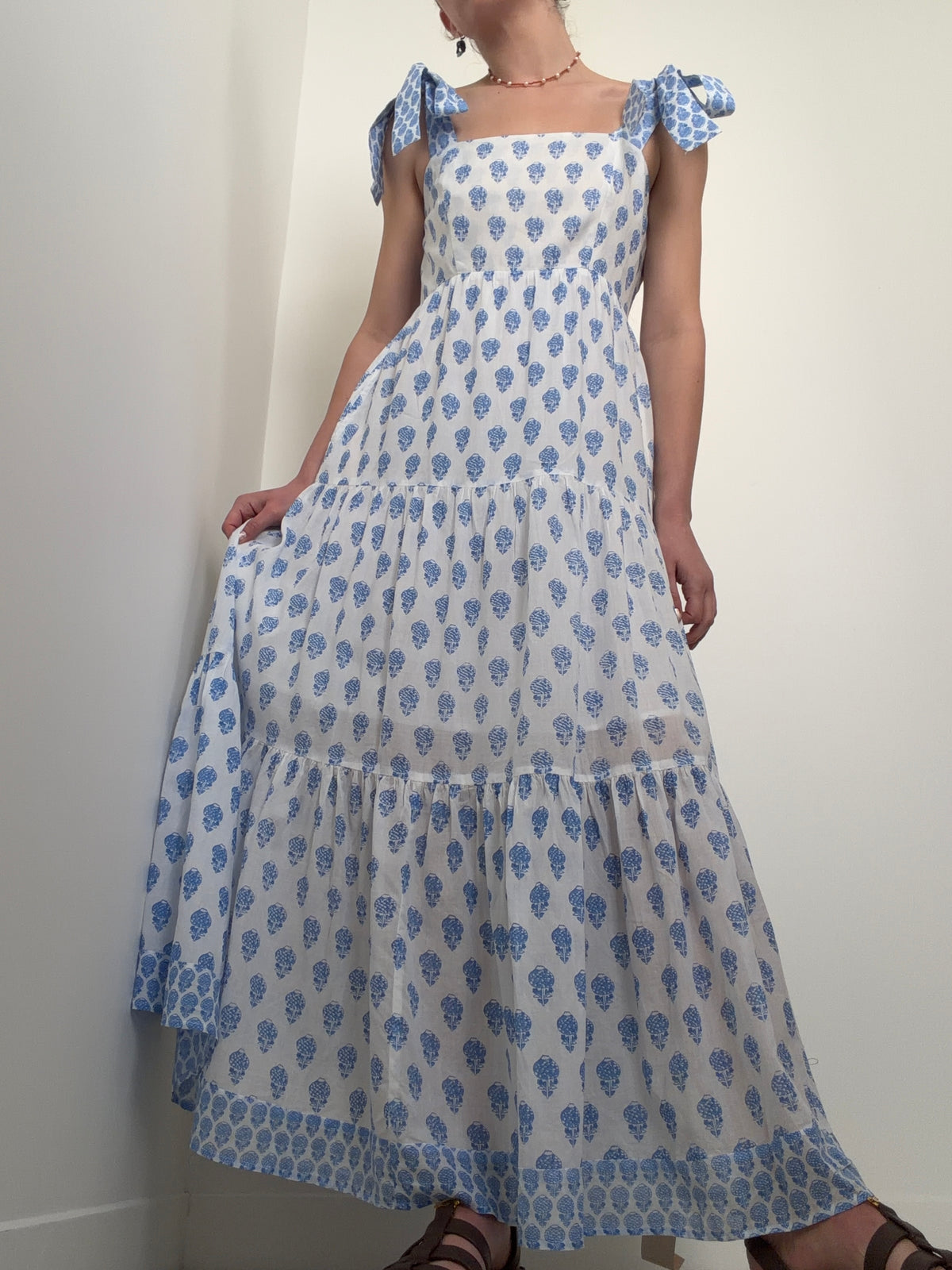 Tabitha Maxi Dress, Pineapple Print