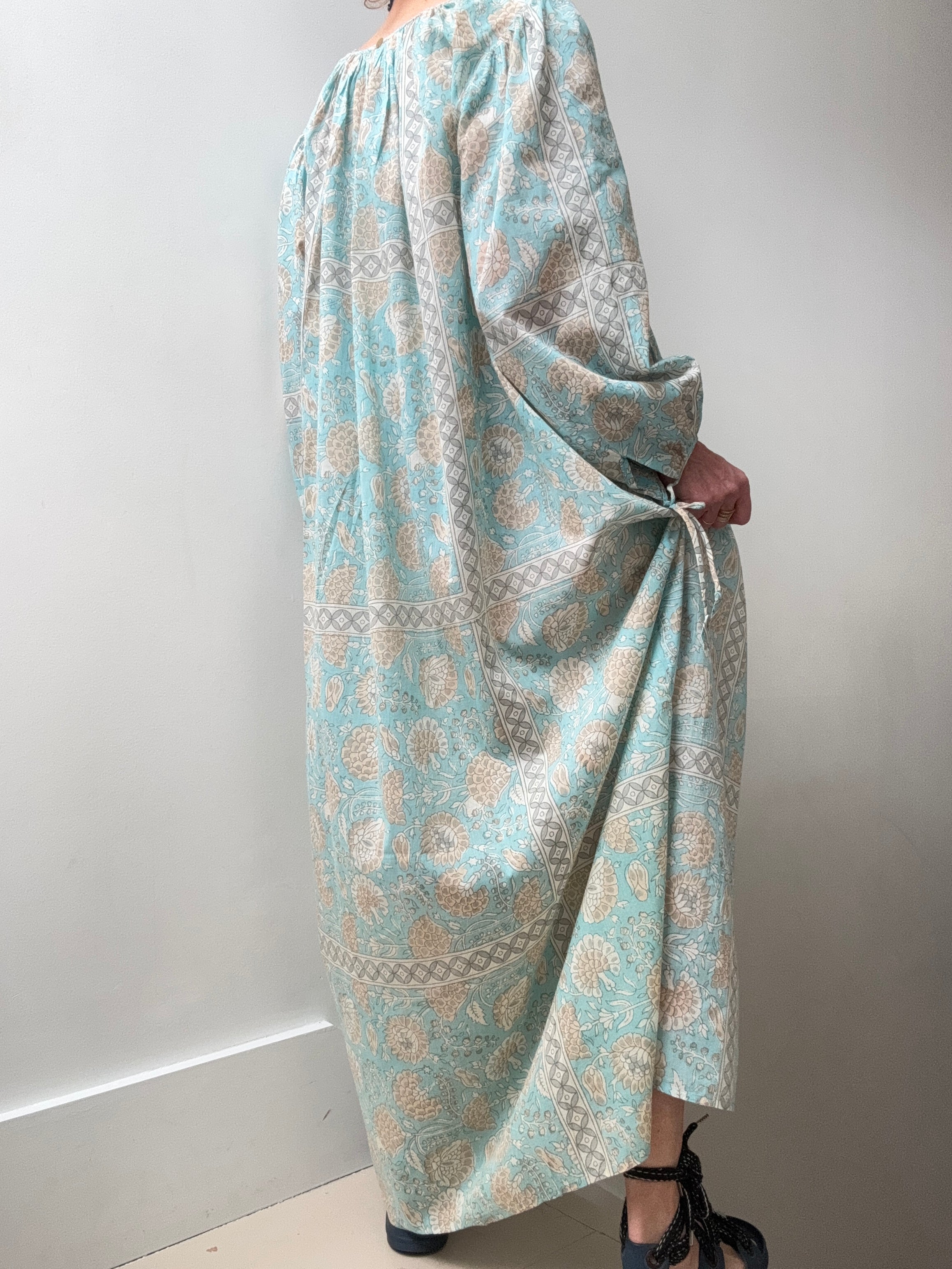 Antik Batik Flavie Dress Blue