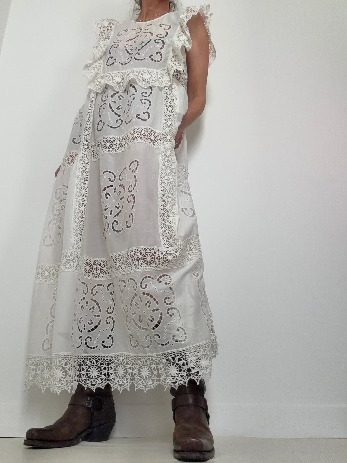 Dahlia Eyelet Maxi Dress