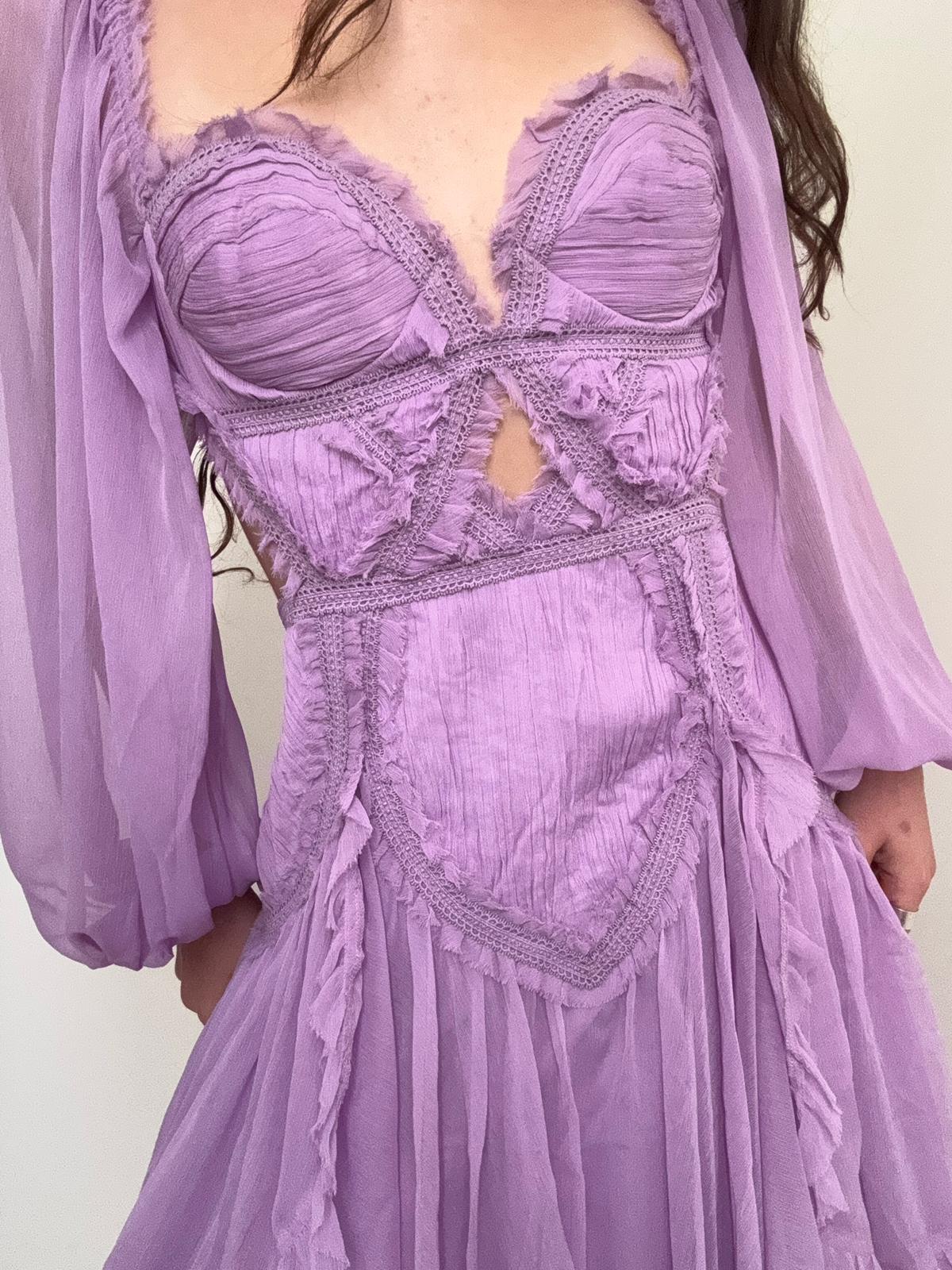 Lilac Maiden Mini Dress | Dresses