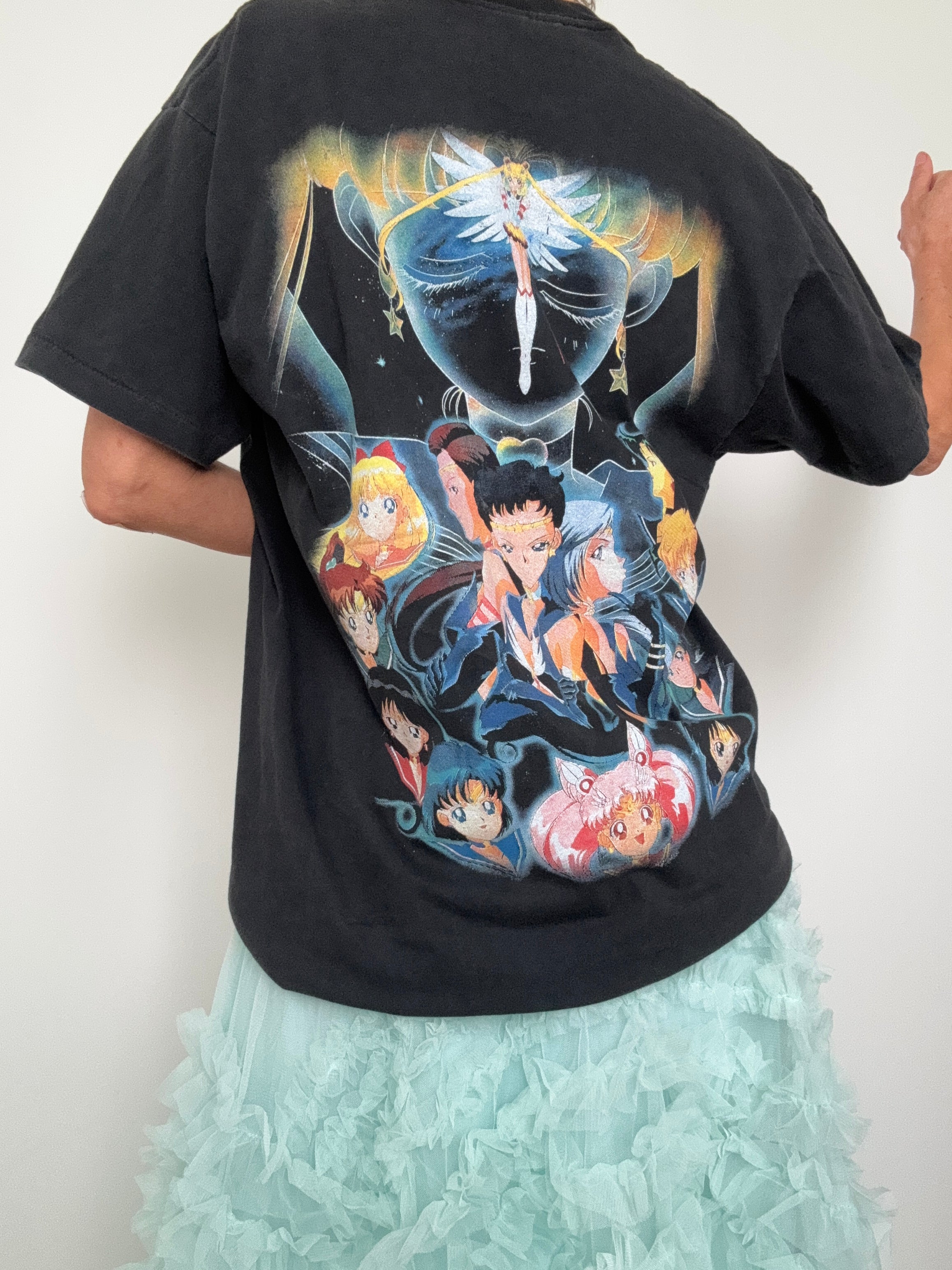 Sailor Moon Black Tee | T-Shirts