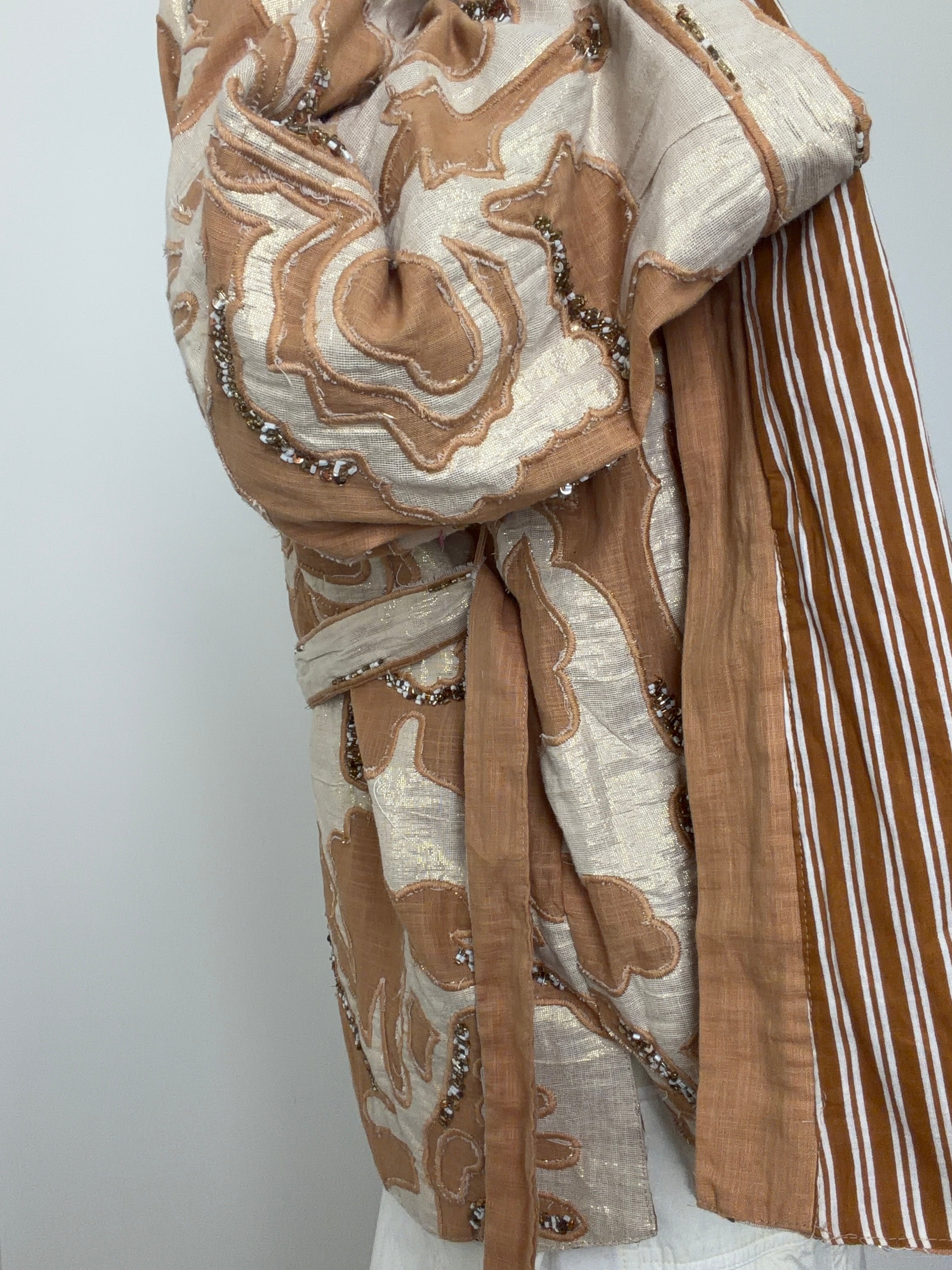Artisan Beaded Kimono Jacket