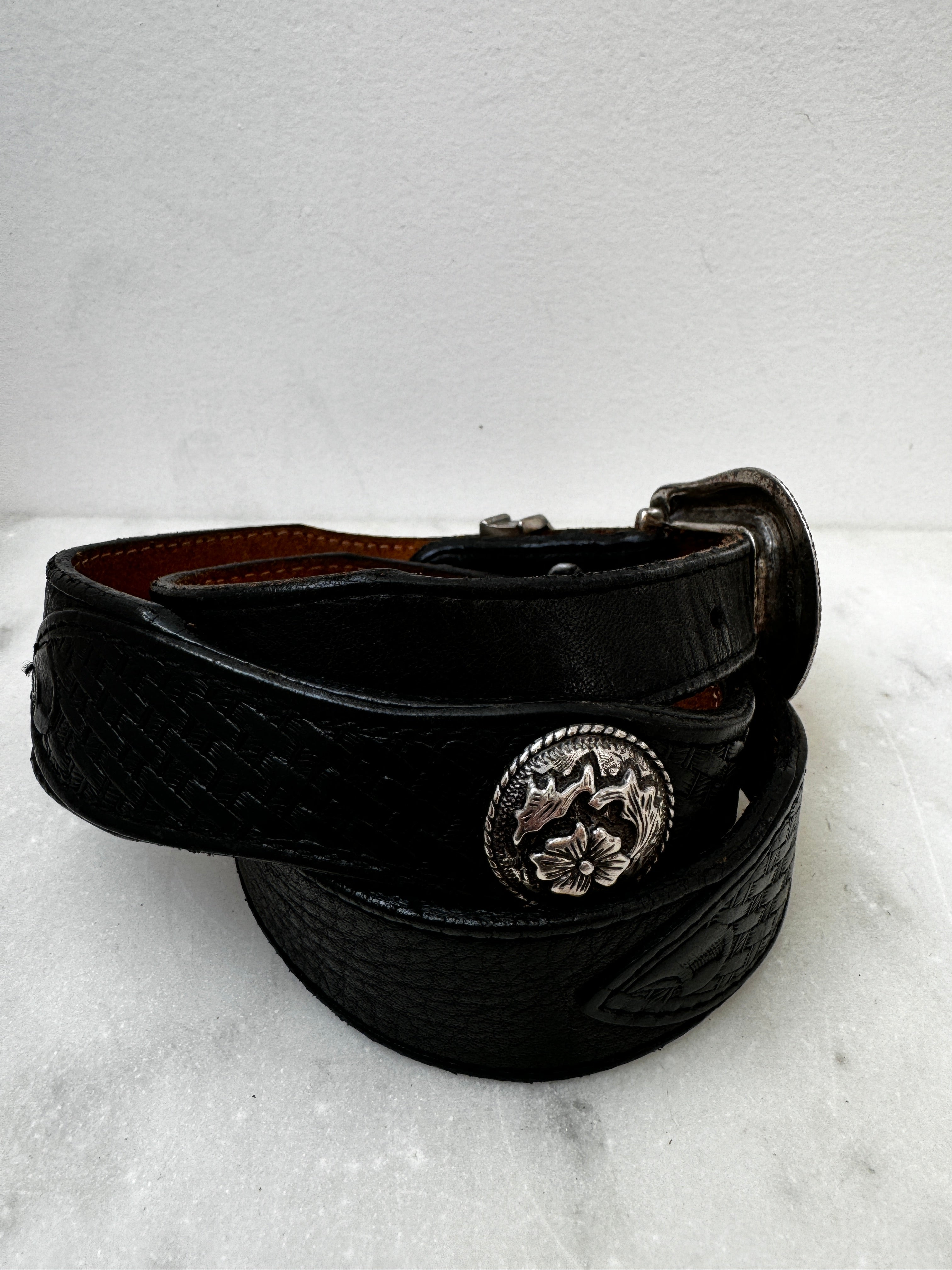 Flower Detail Belt