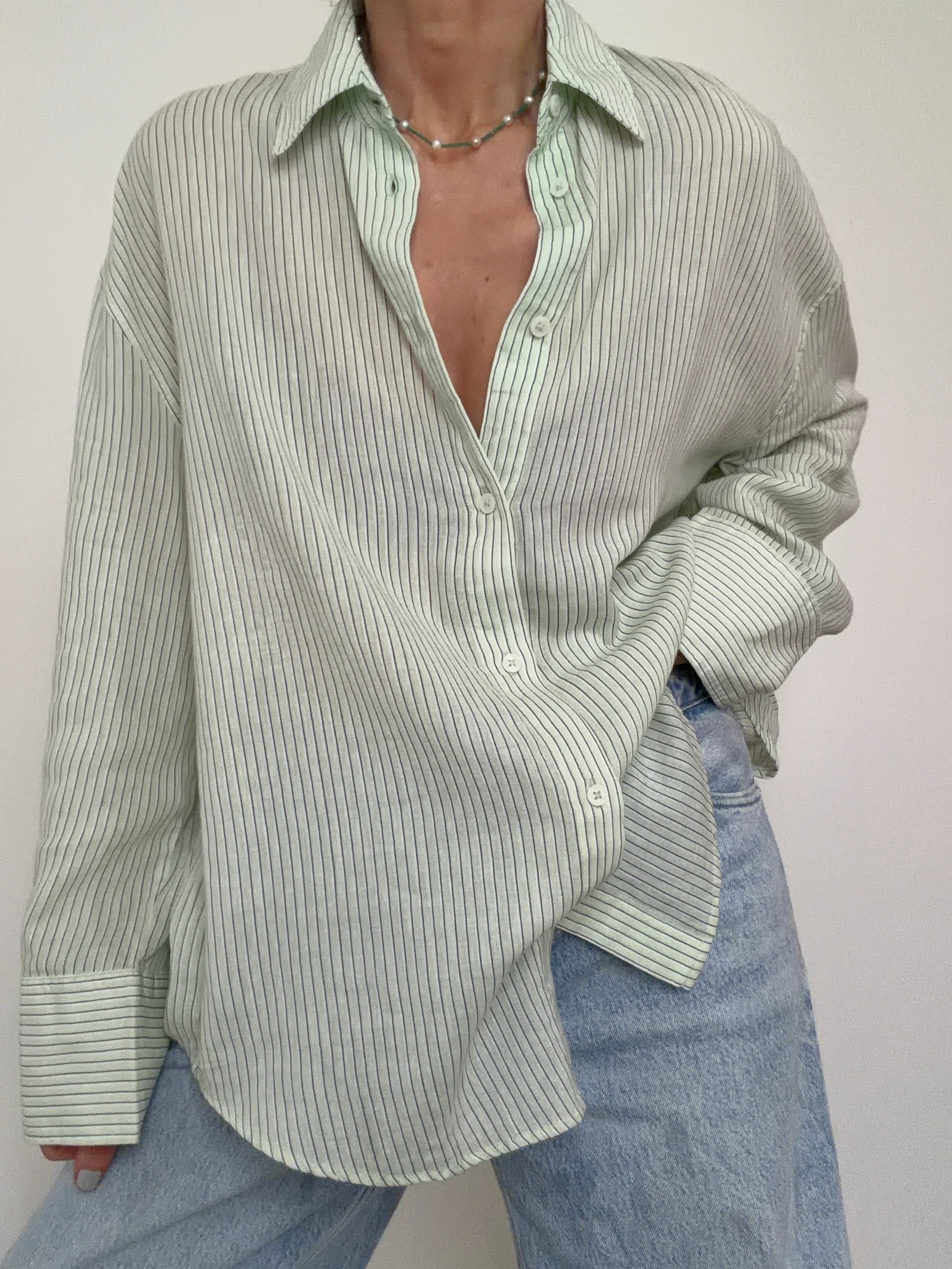Riviera Pinstripe Shirt