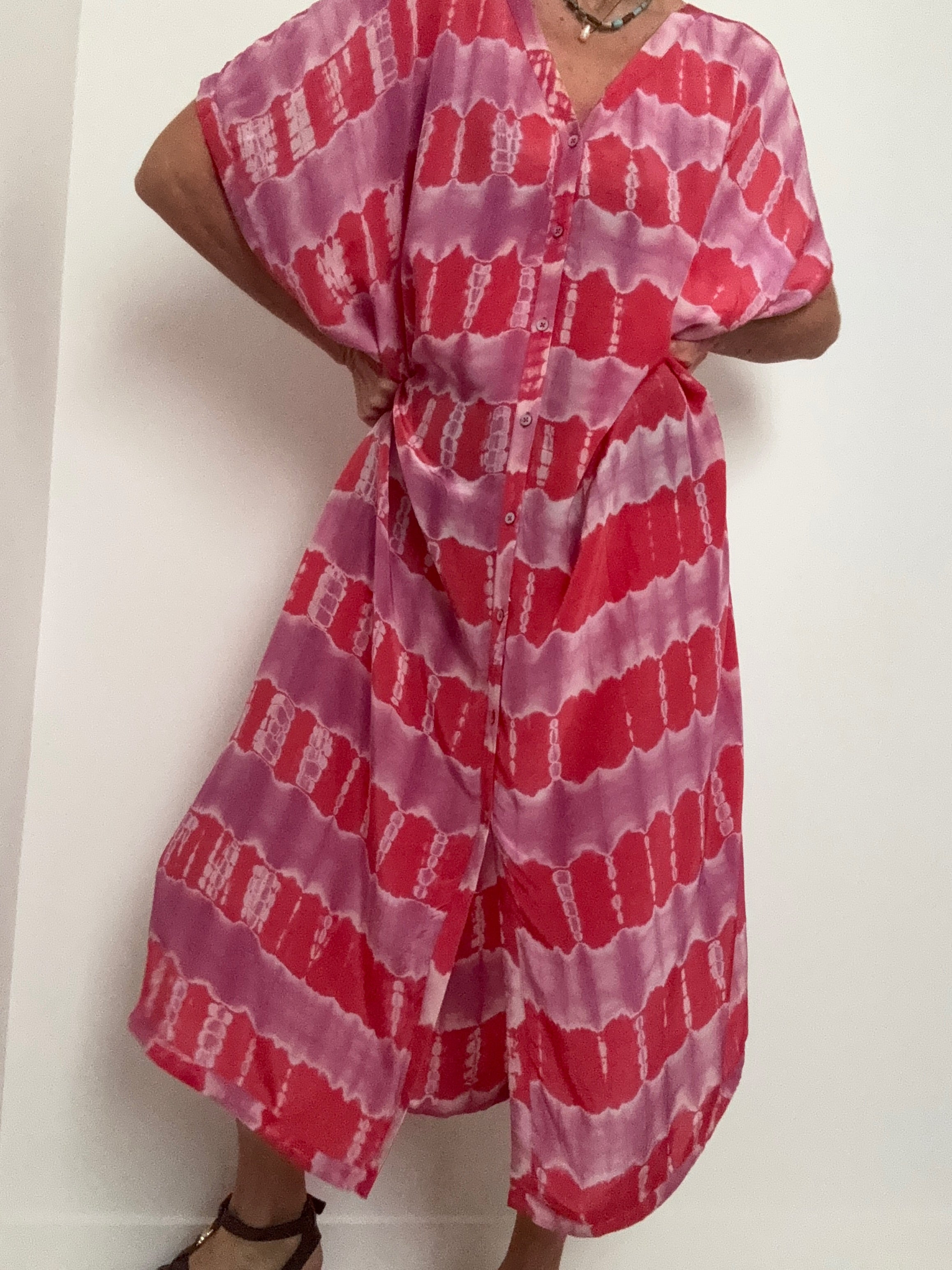 Sam Kaftan Dress Bubblegum | Dresses
