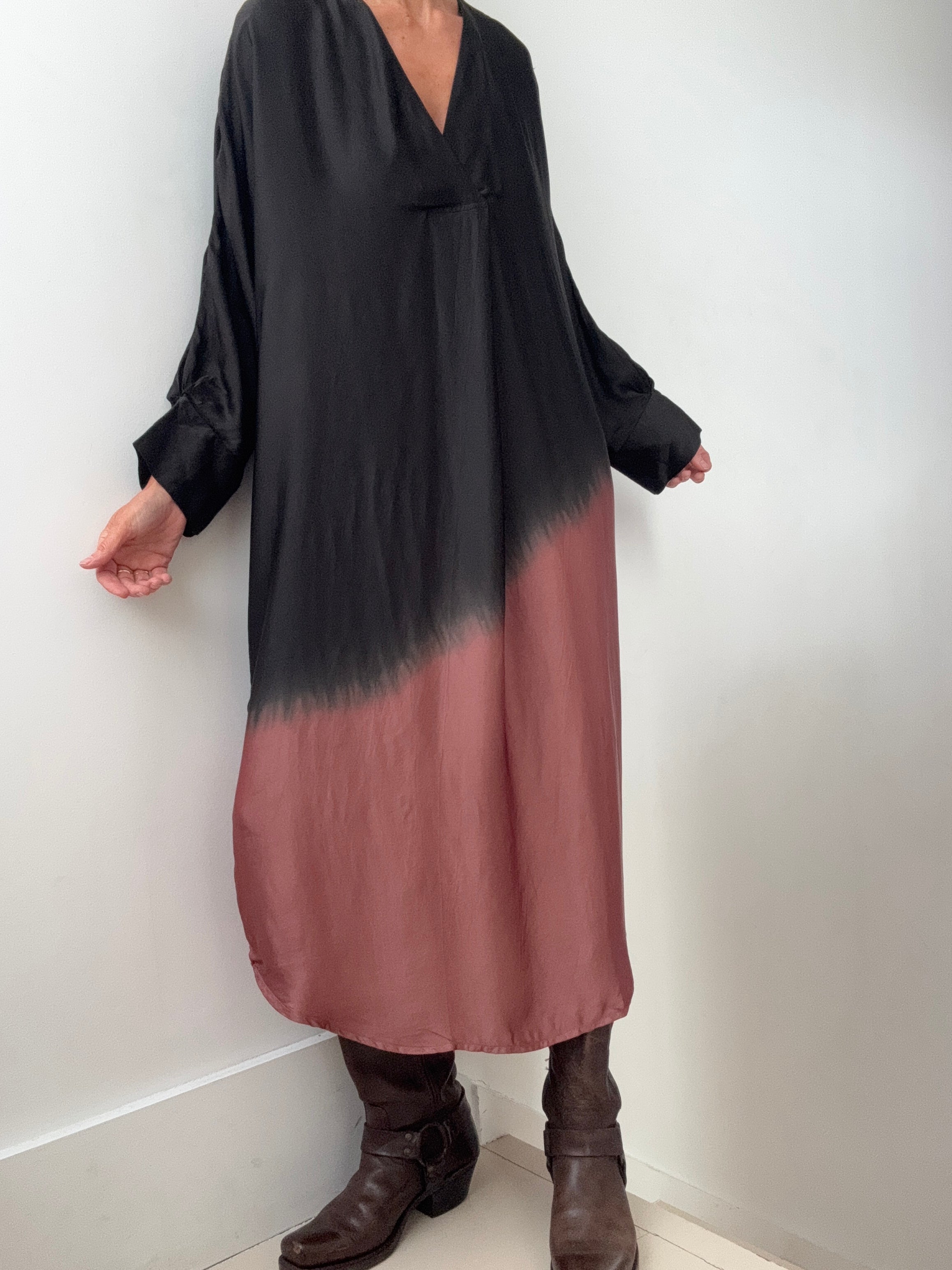 Ombre Erika Dress Pecan
