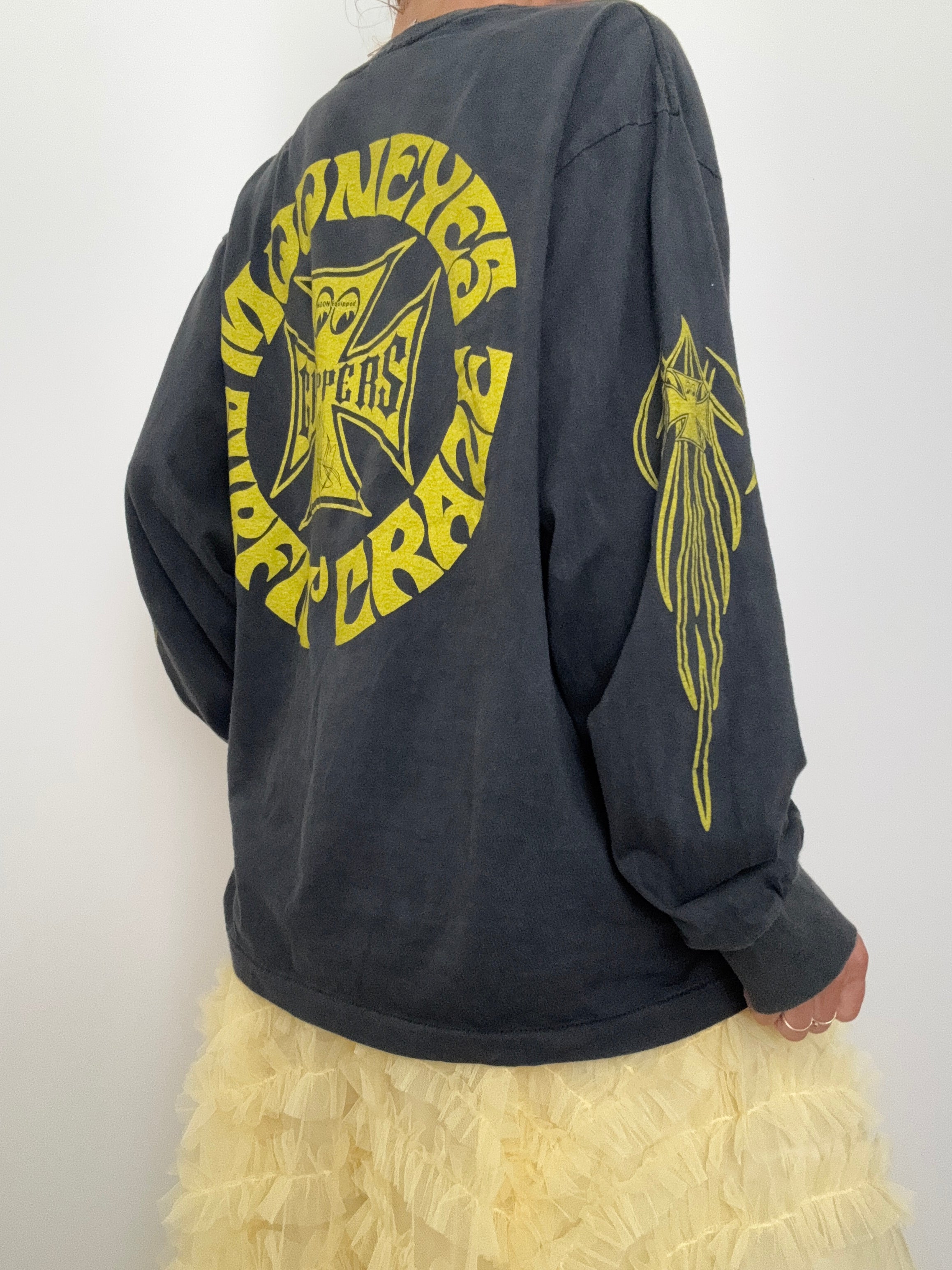 West Choppers Black & Yellow Longsleeve