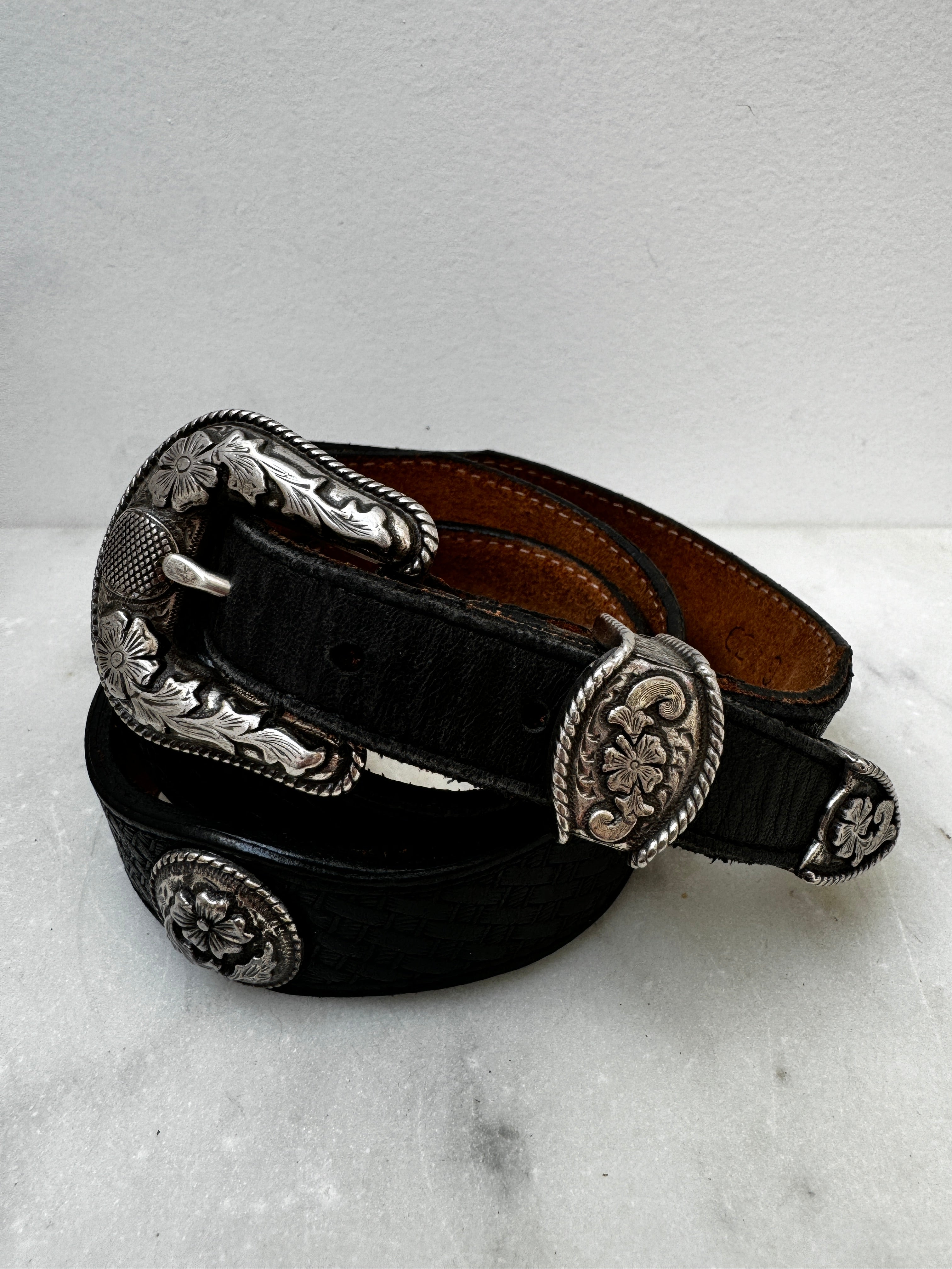 Flower Detail Belt