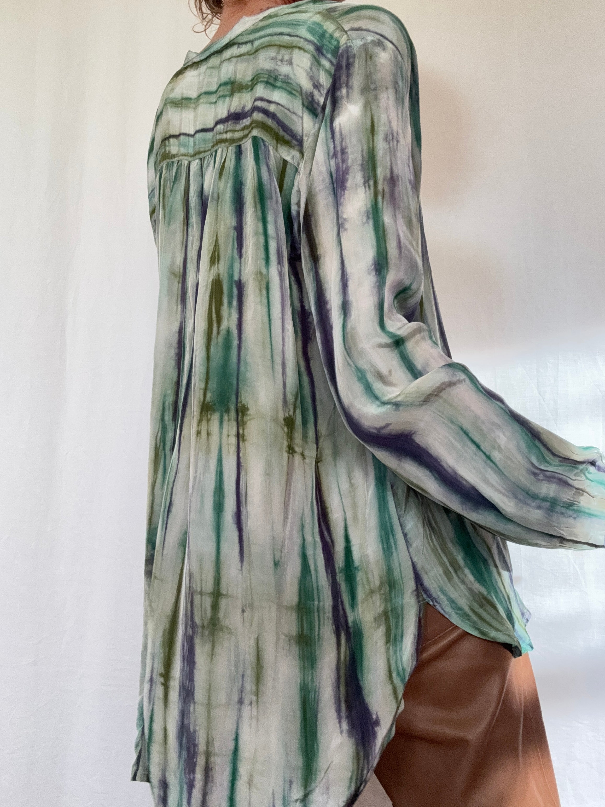 Lima Blouse Aloe Vera