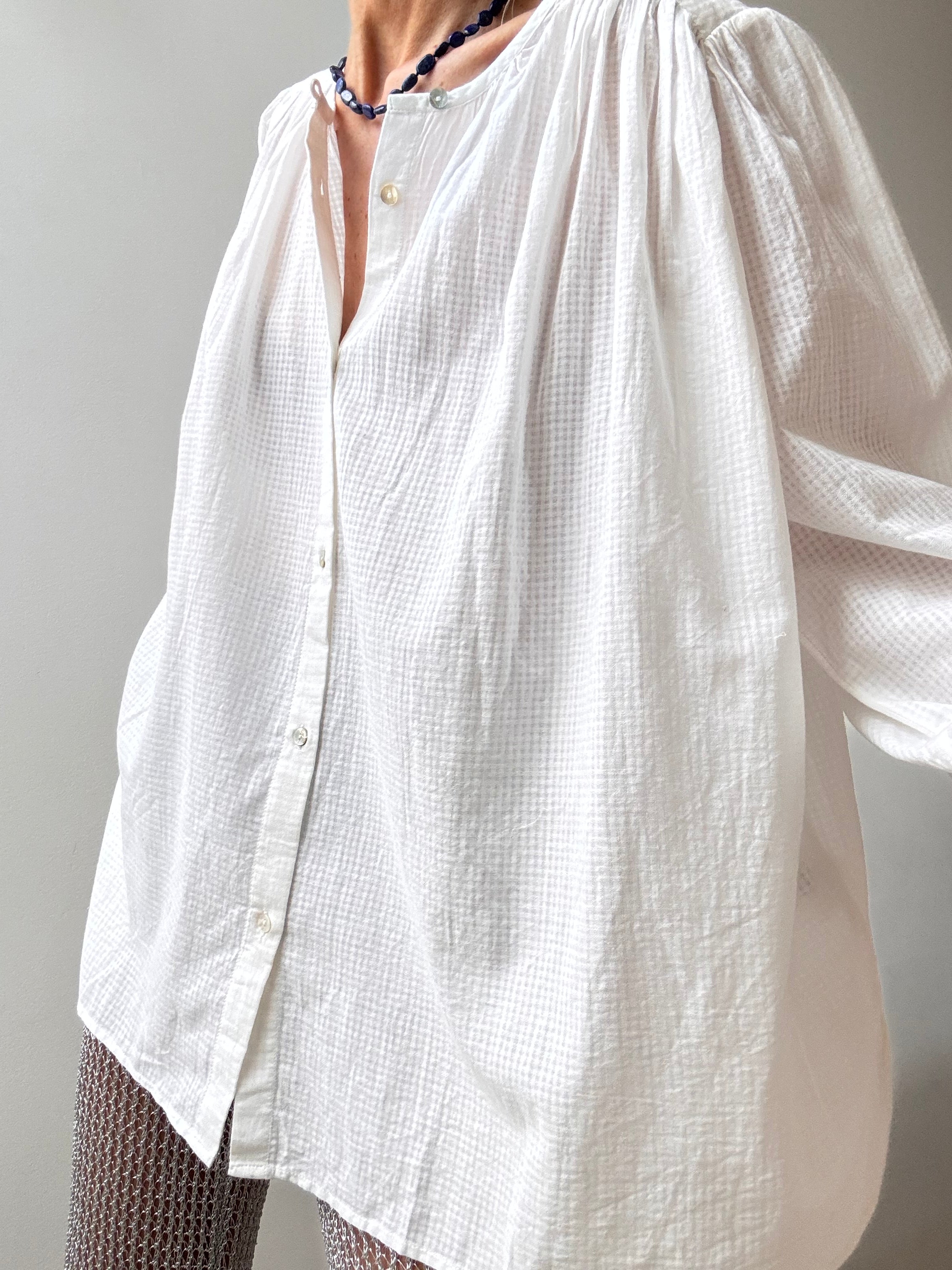 Organic Cotton Shirt White